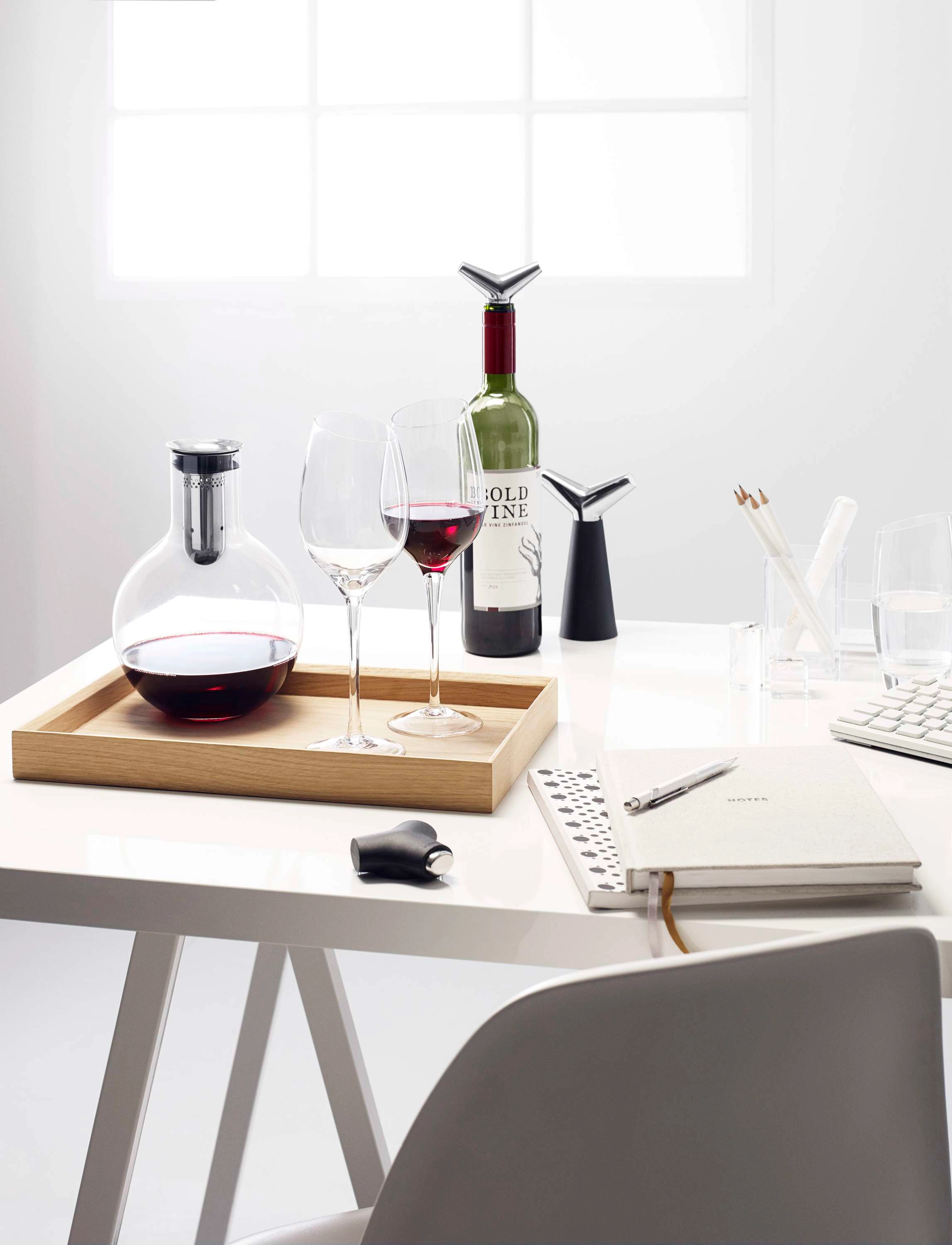 Eva Solo Dekanteringskaraffel 0,75L, 75 CL, Jugs & Carafes, Nackt - Wine Carafes Decanters, Homeware