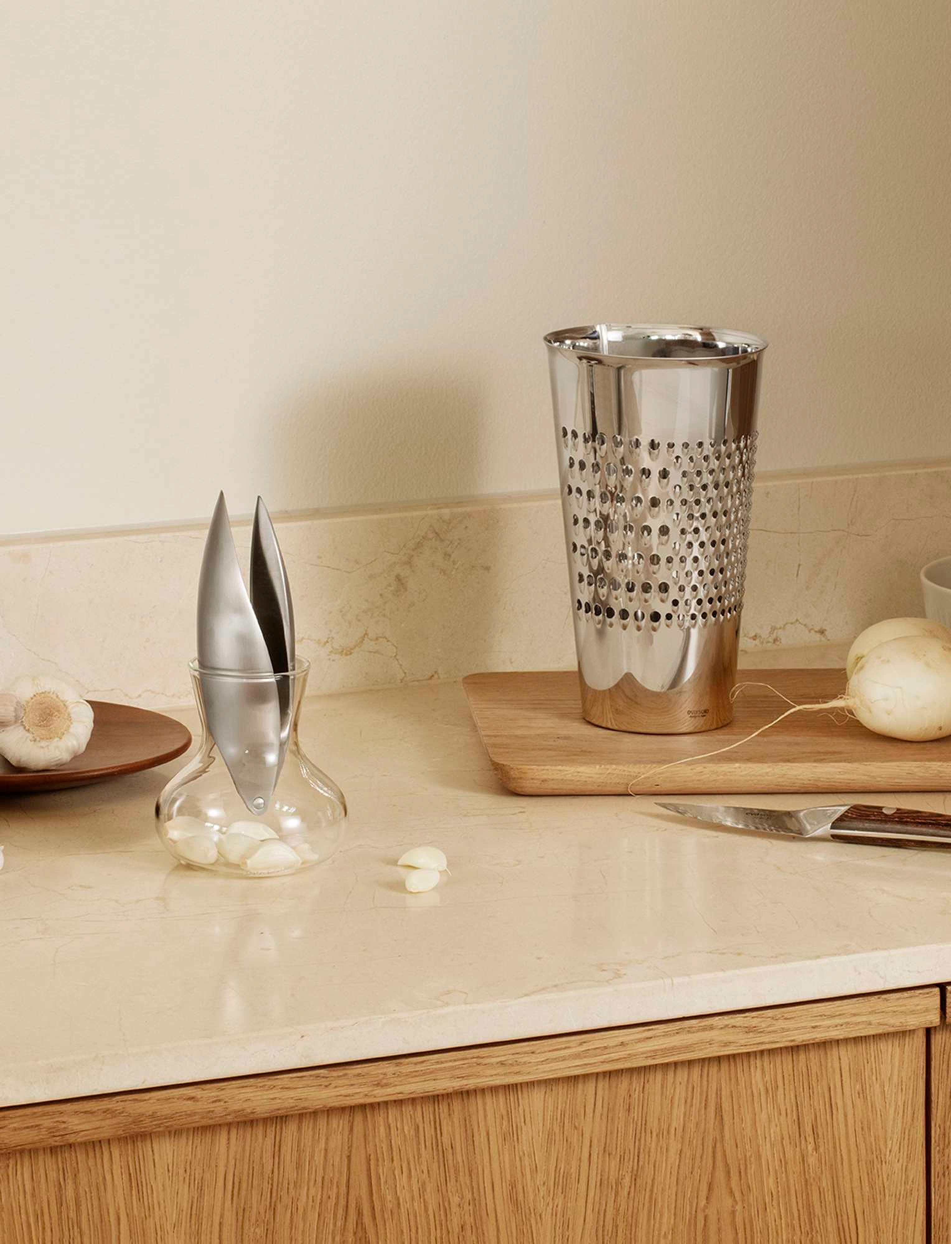 Eva Solo - Hvidløgspresser - hvidløgspressere & kartoffelpressere - stainless steel - 3