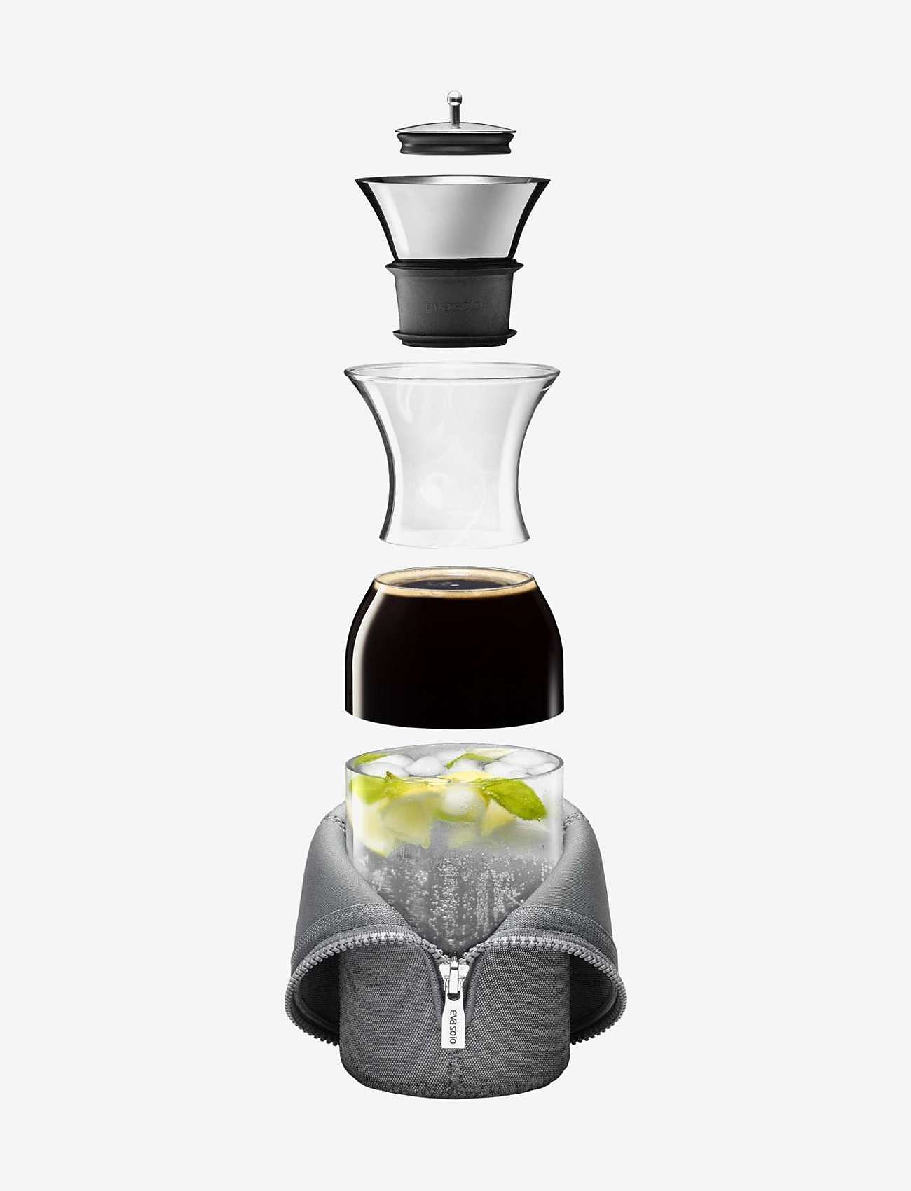 Eva Solo - Fridge carafe 1.0l black woven - versla eftir verði - black - 2