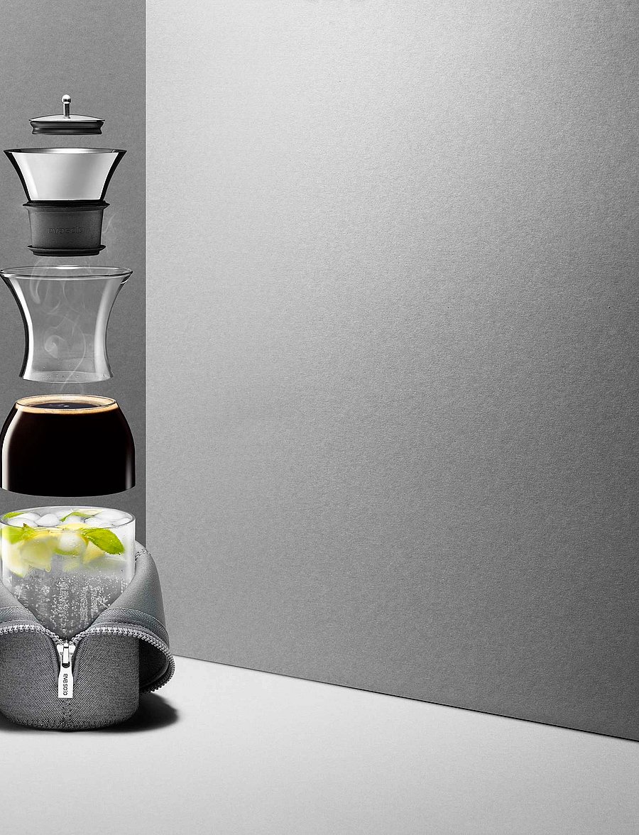 Eva Solo - Fridge carafe 1.0l black woven - nach preis einkaufen - black - 5