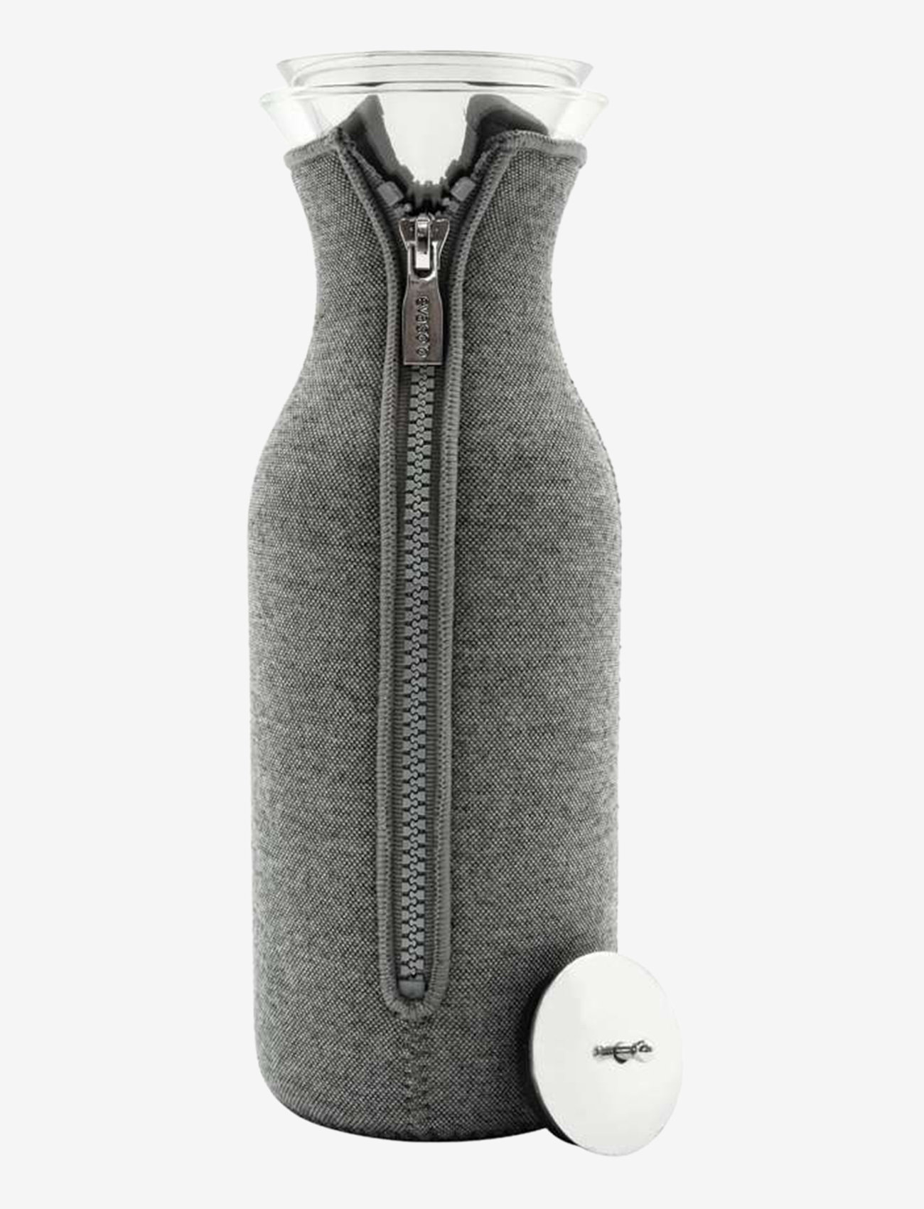 Eva Solo - Fridge carafe 1.0l Dark grey woven - nach preis einkaufen - dark grey - 2