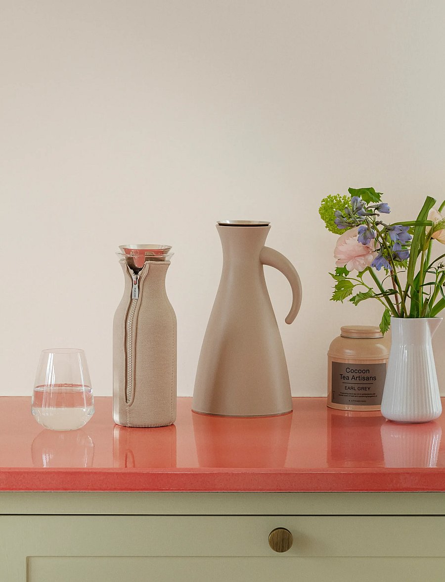 Eva Solo - Fridge carafe 1.0 l Caramel cream - wasserkaraffen - caramel cream - 0