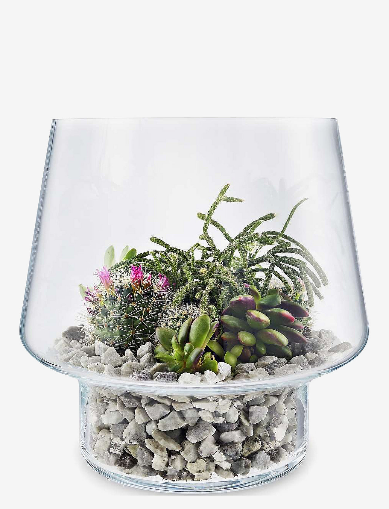 Eva Solo - Succulent glass vase Ø21cm - suured vaasid - clear - 0