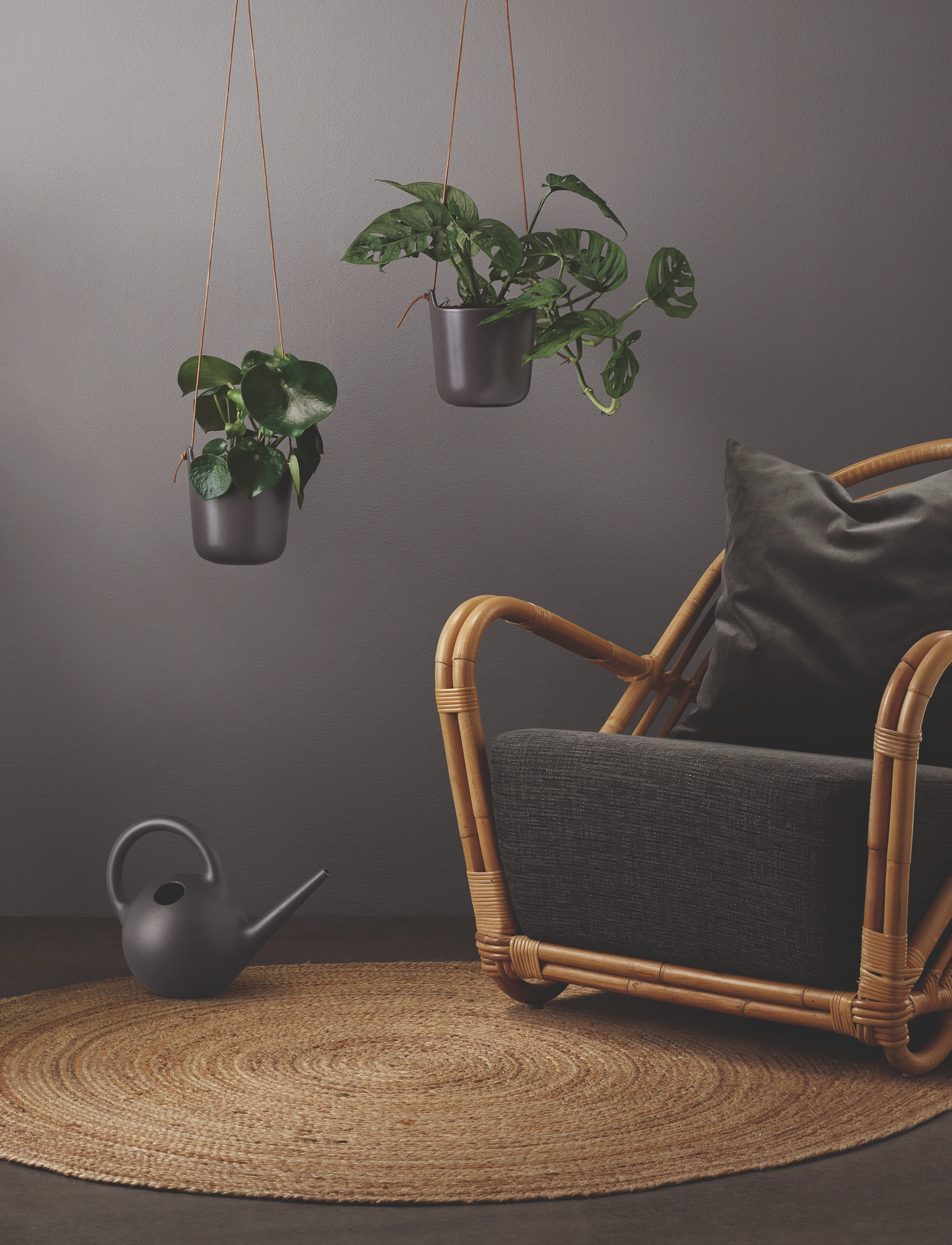 Eva Solo Globe Vandkande 2,5L Dgrey, One Size, Decoration, Grau - Watering Cans, Homeware