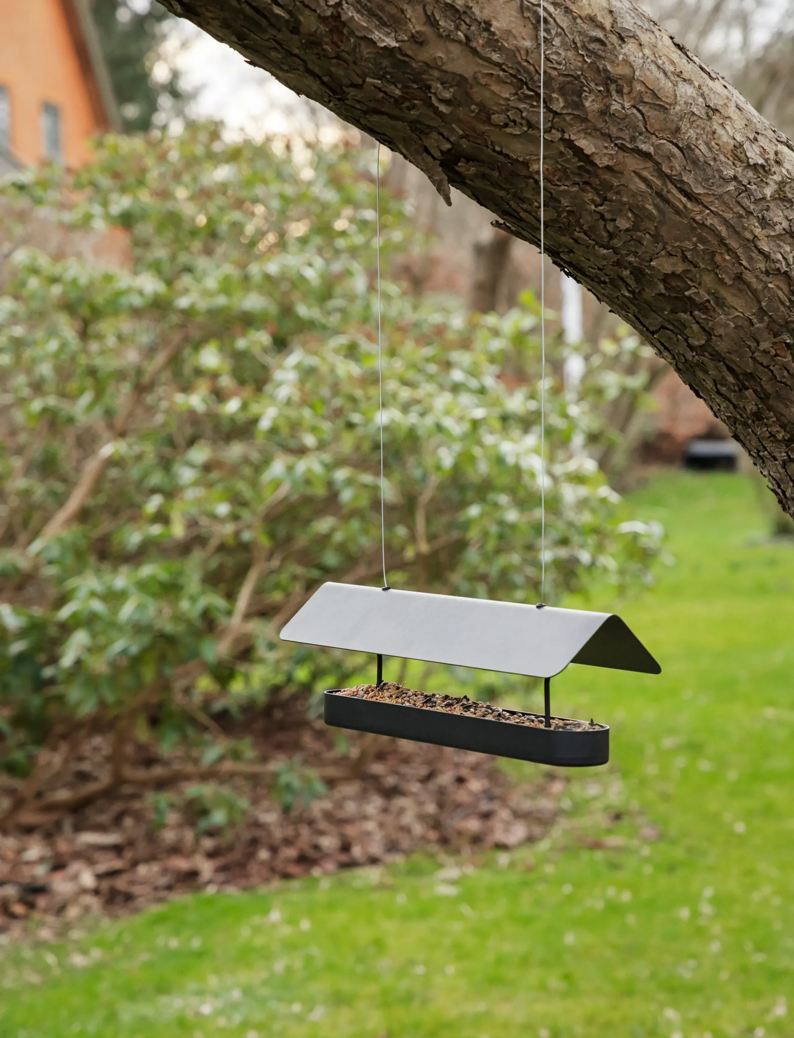 Eva Solo Fuglefoder-Bar Black, 45X11X12.5 cm, Outdoor Environment, Schwarz - Garden Accessories, Homeware