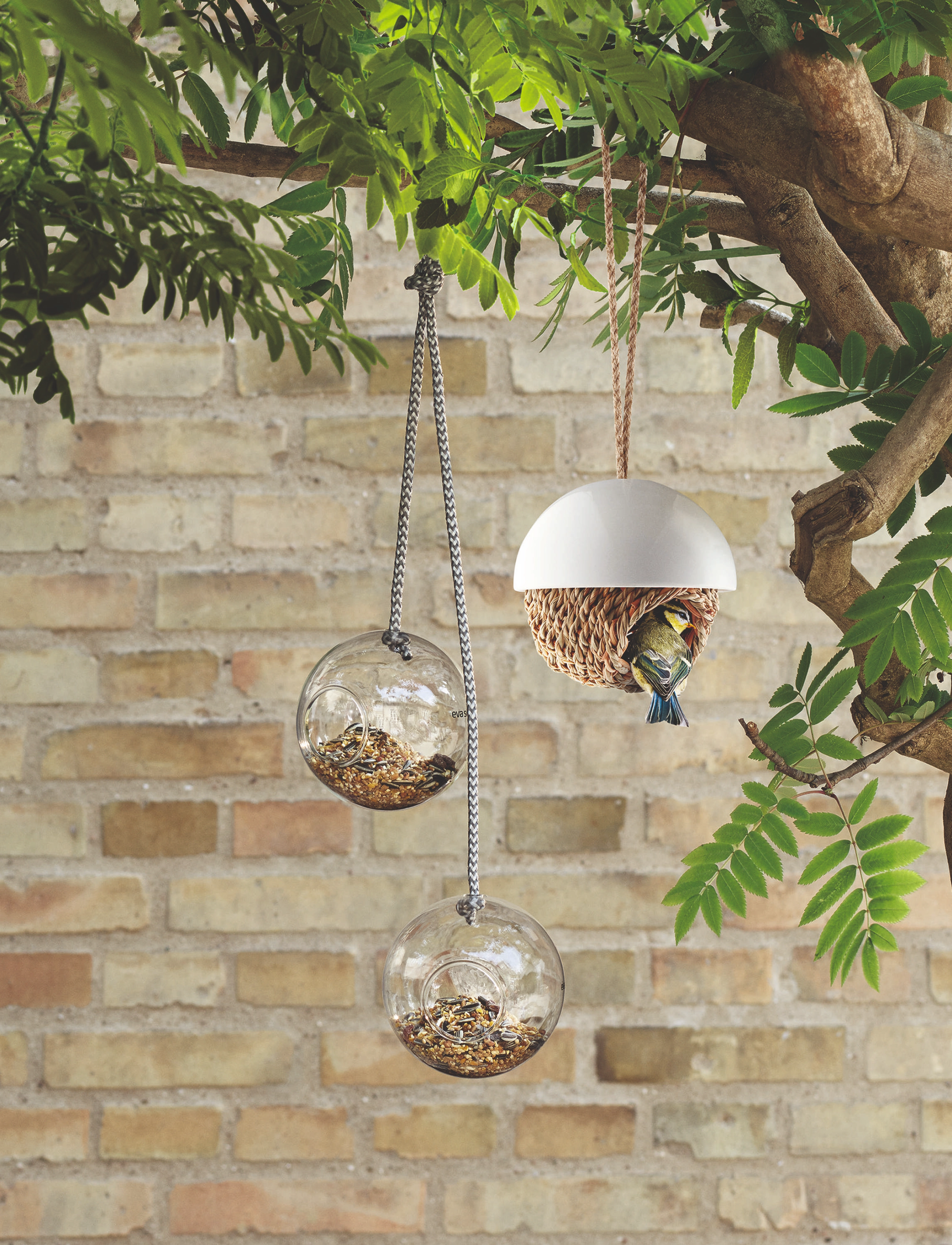 Eva Solo Fugleshelter, One Size, Outdoor Environment, Weiß - Garden Accessories, Homeware