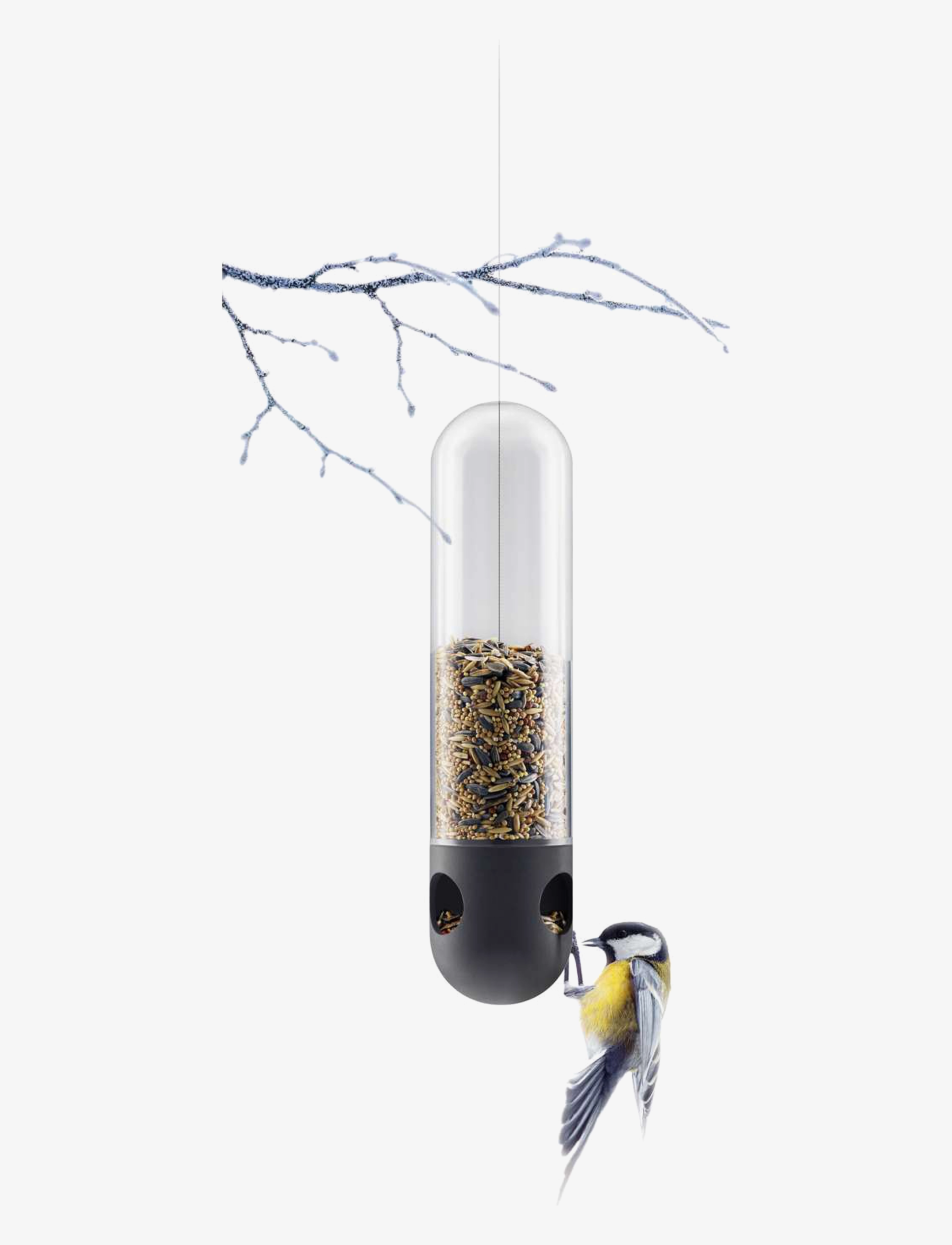 Eva Solo - Bird feeder tube - accessoires de jardin - clear,black - 2