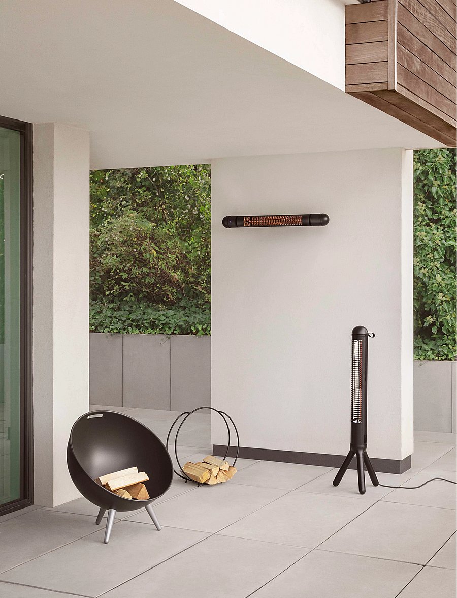 Eva Solo - Wall-moun. HeatUp patioheater - gartenzubehör - black - 5