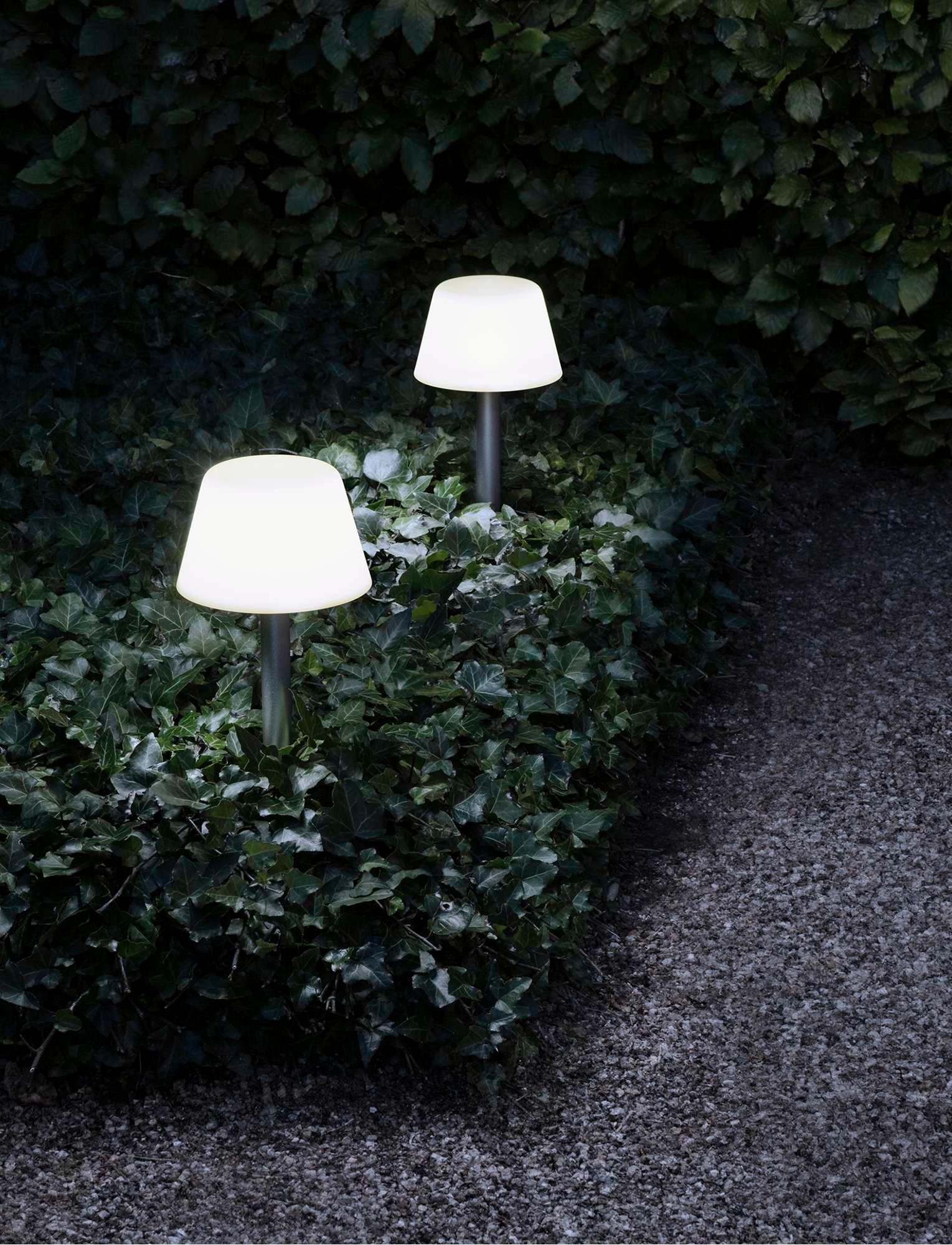 Eva Solo Sunlight Havespyd 37 Cm, One Size, Outdoor Lighting, Weiß - Garden Lights, Homeware