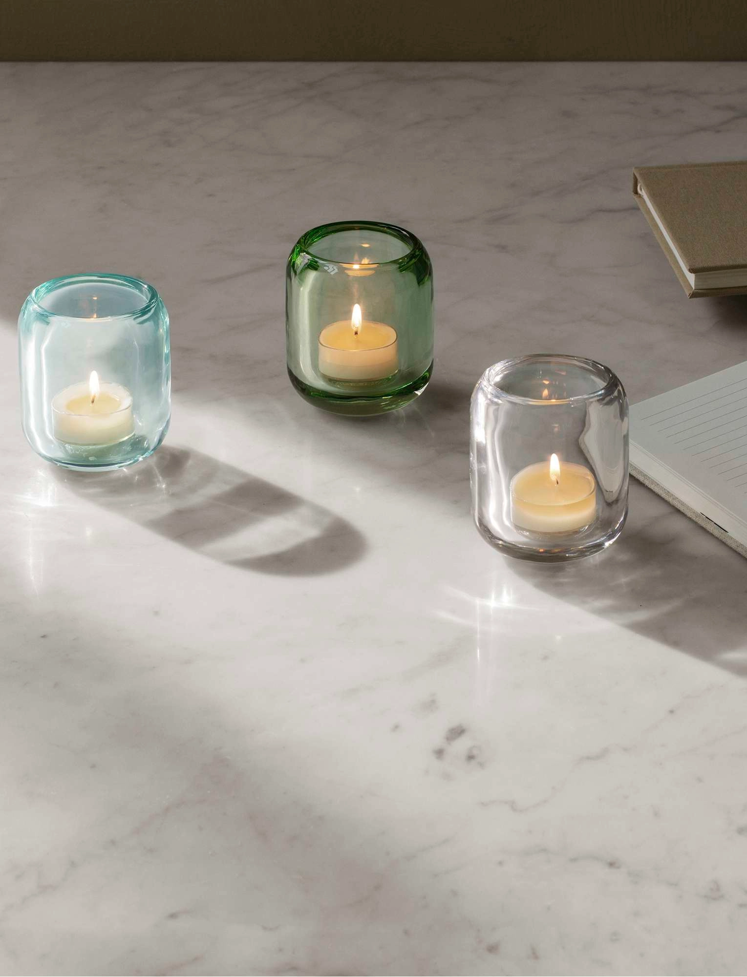 Eva Solo - 2 Acorn tealight holder Clear - clear - 4