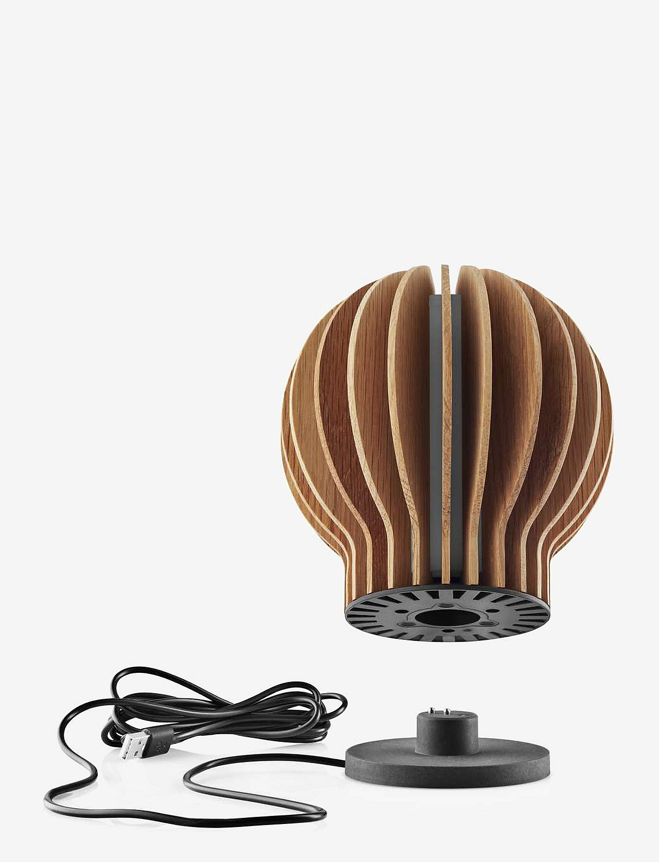 Eva Solo - Radiant rund LED lampe Oak - køb efter pris - oak - 2