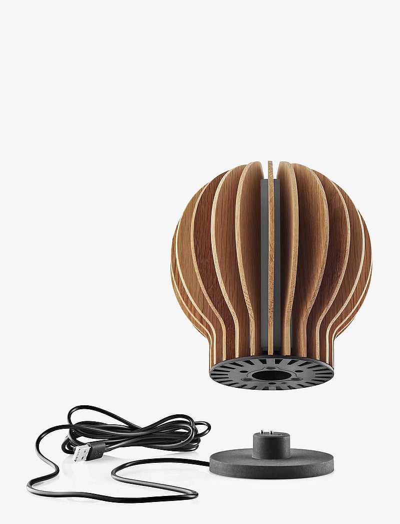 Eva Solo - Radiant round LED lamp Oak - nach preis einkaufen - oak - 2