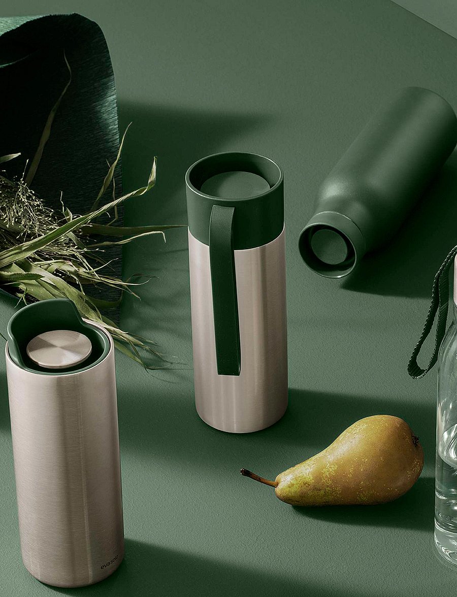 Eva Solo - Urban thermo flask 0.5 l Emerald green - termopudelid - emerald green - 0
