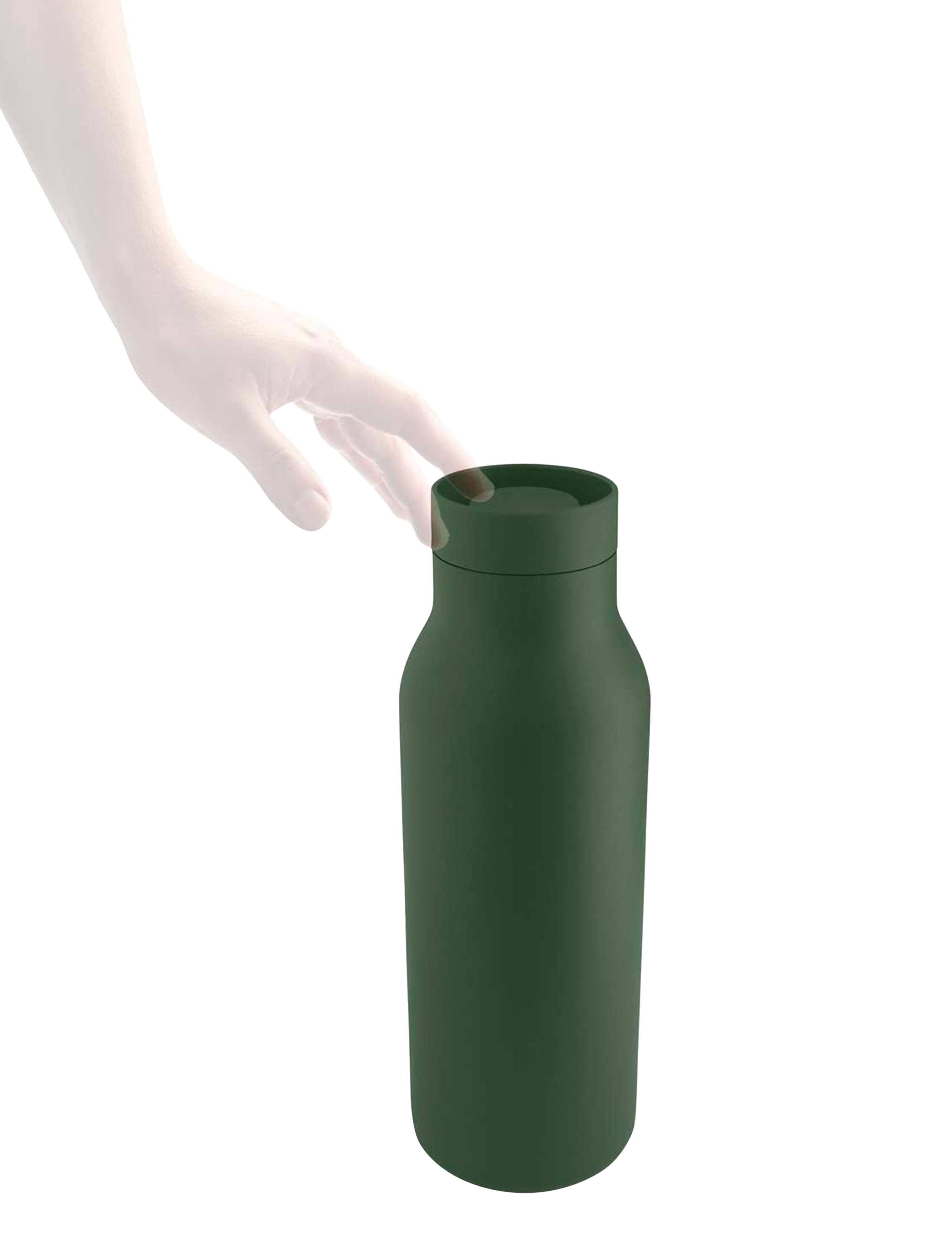 Eva Solo - Urban thermo flask 0.5 l Emerald green - termopudelid - emerald green - 4