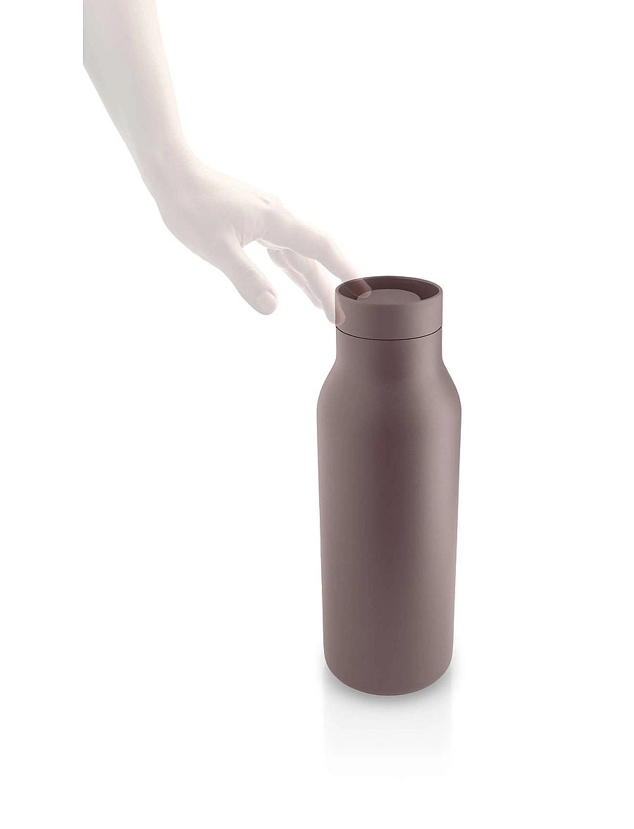Eva Solo - Urban thermo flask 0.5 l Vintage brown - thermoskannen - vintage brown - 3