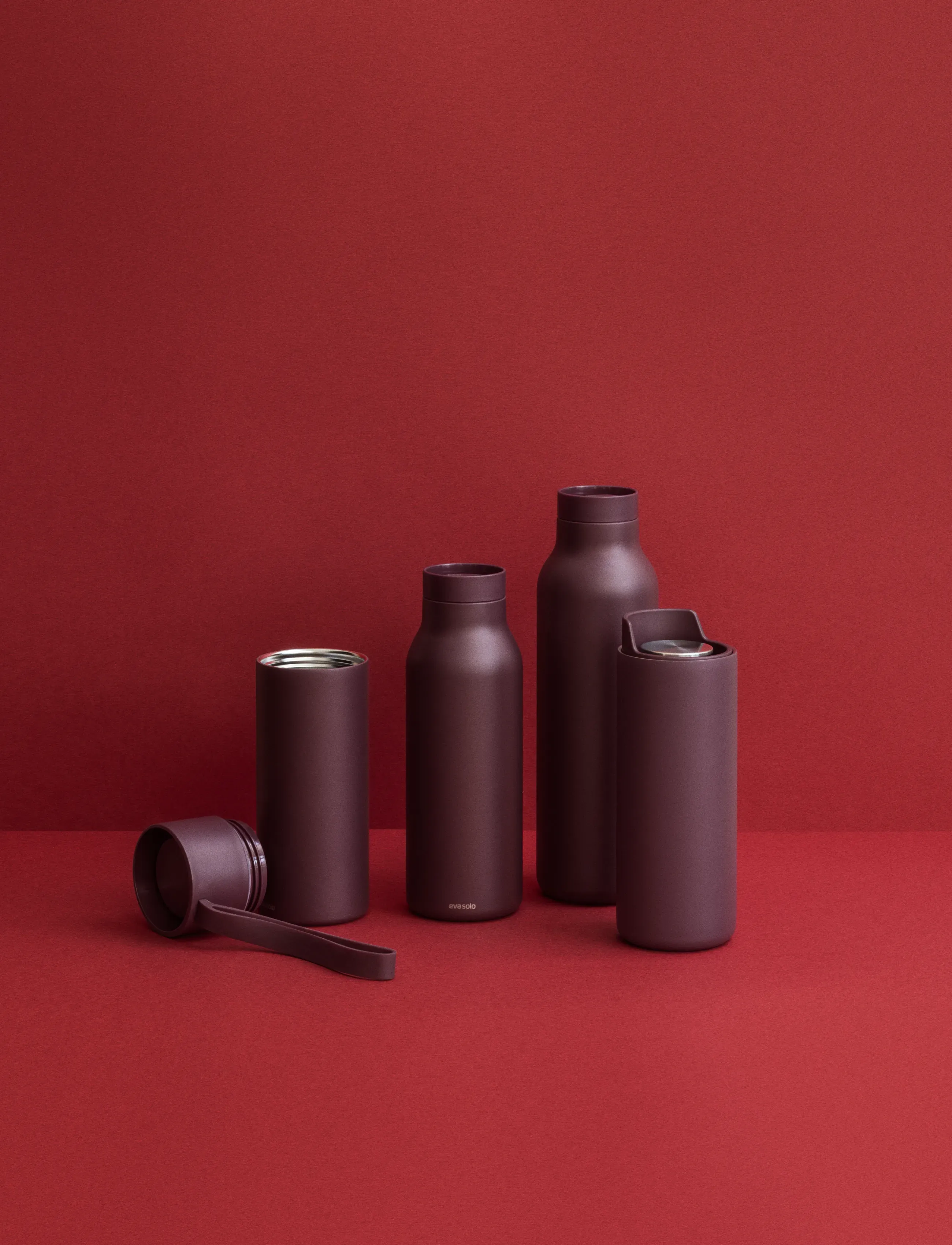 Eva Solo Urban Thermo Flask 0.5 L Fig Purple, 0.5 L, Burgundy, Køkken > Termoflasker, Unisex