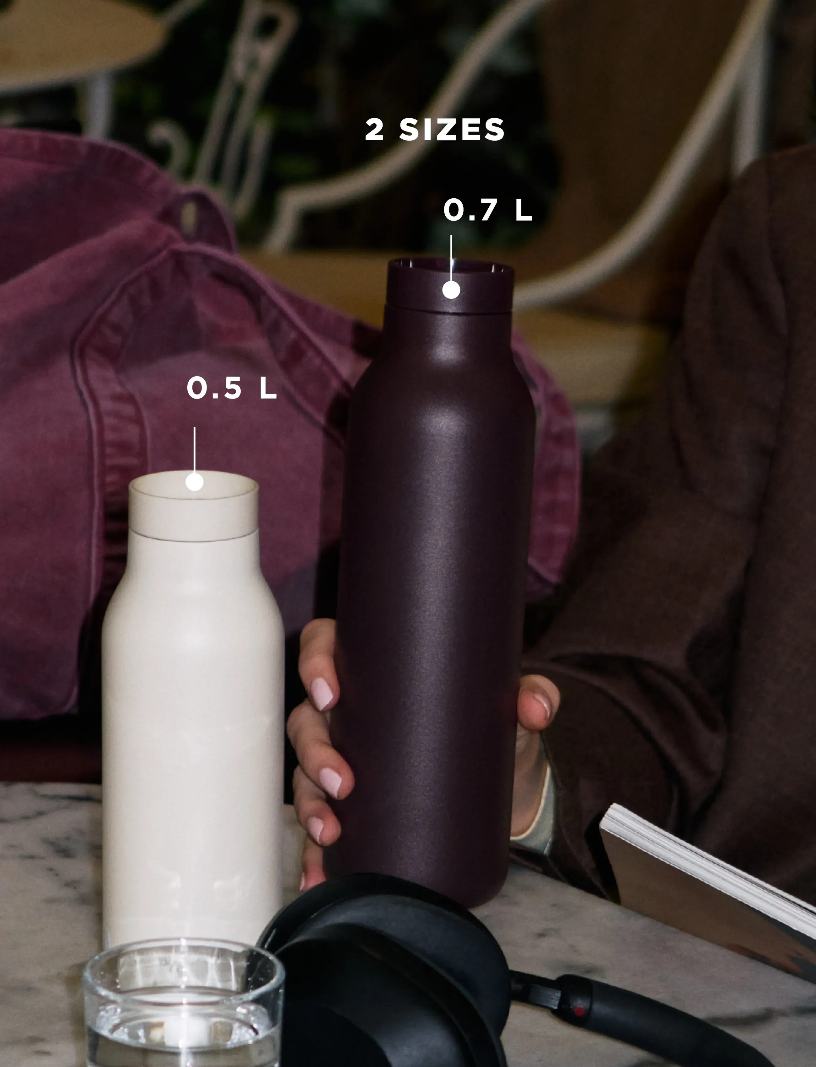 Eva Solo - Urban Thermo flask 0.5 L Fig purple - hitabrúsar - fig purple - 5