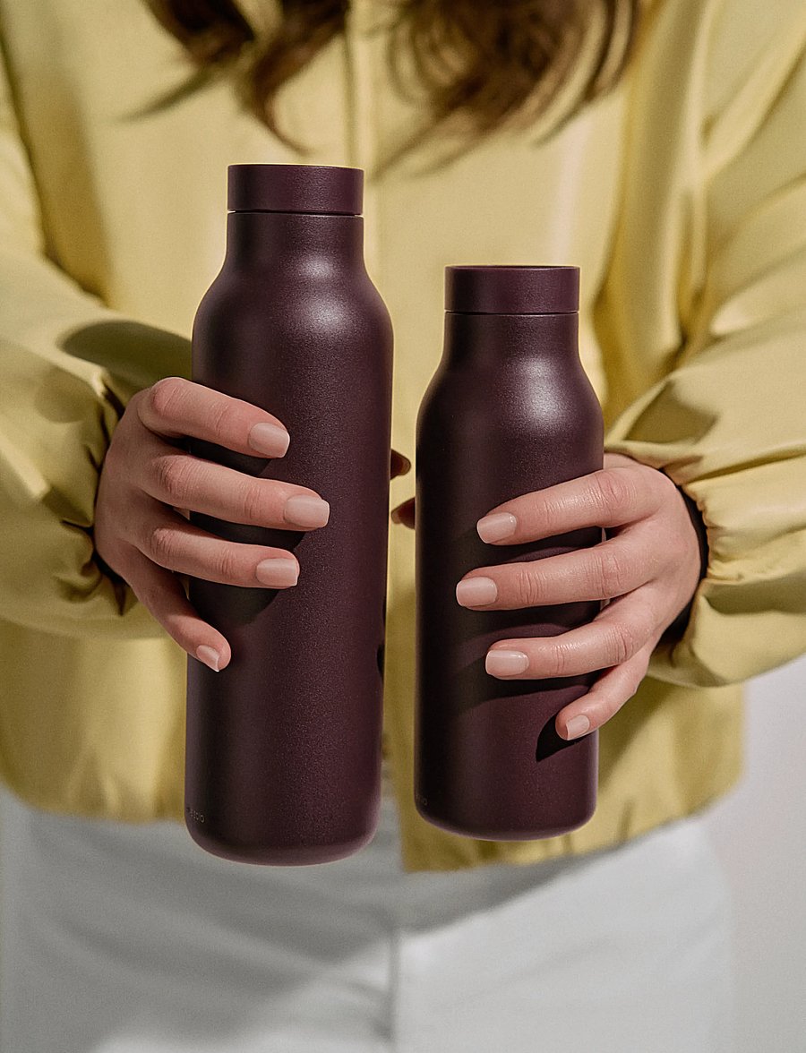 Eva Solo - Urban Thermo flask 0.5 L Fig purple - thermosflaschen - fig purple - 5