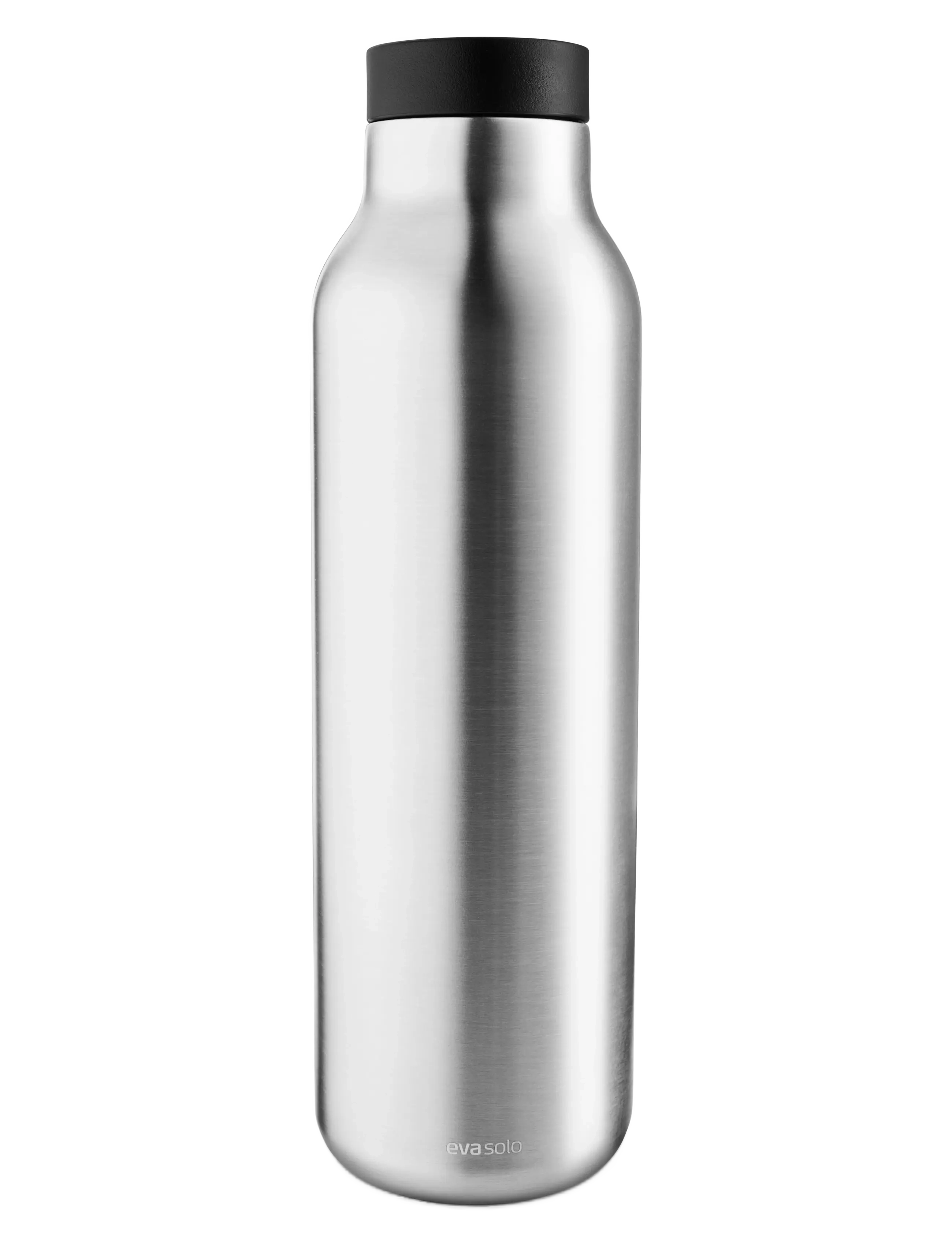 Eva Solo Urban Thermo Flask 0,7 L Steel/Black, Thermal Bottles, Sølv, Str: 0.7 L