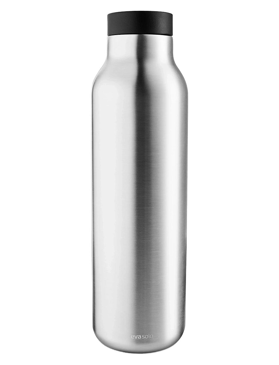 Eva Solo - Urban thermo flask 0.7 l Steel/Black - termopudelid - black, steel - 1