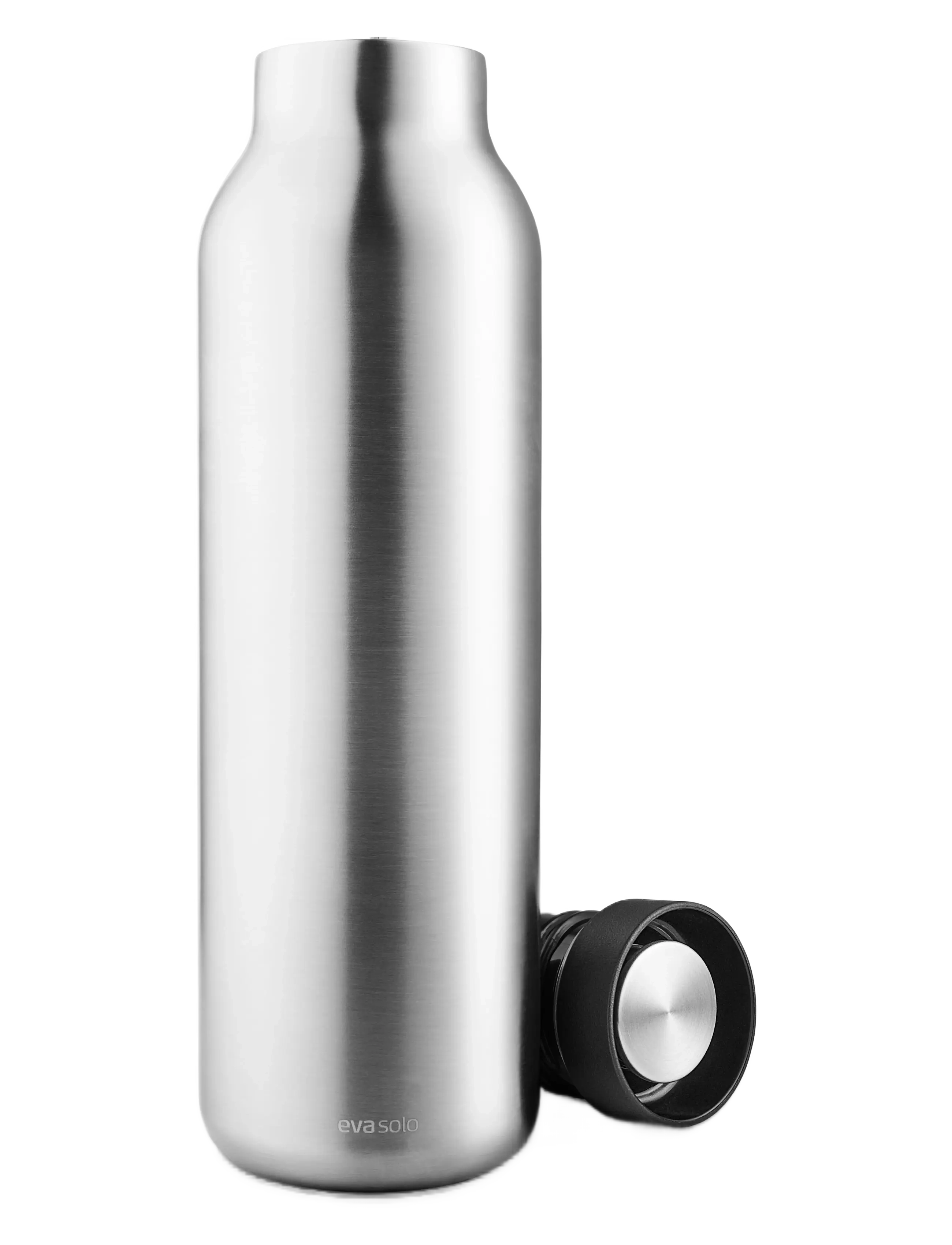 Eva Solo - Urban thermo flask 0.7 l Steel/Black - termopudelid - black, steel - 3