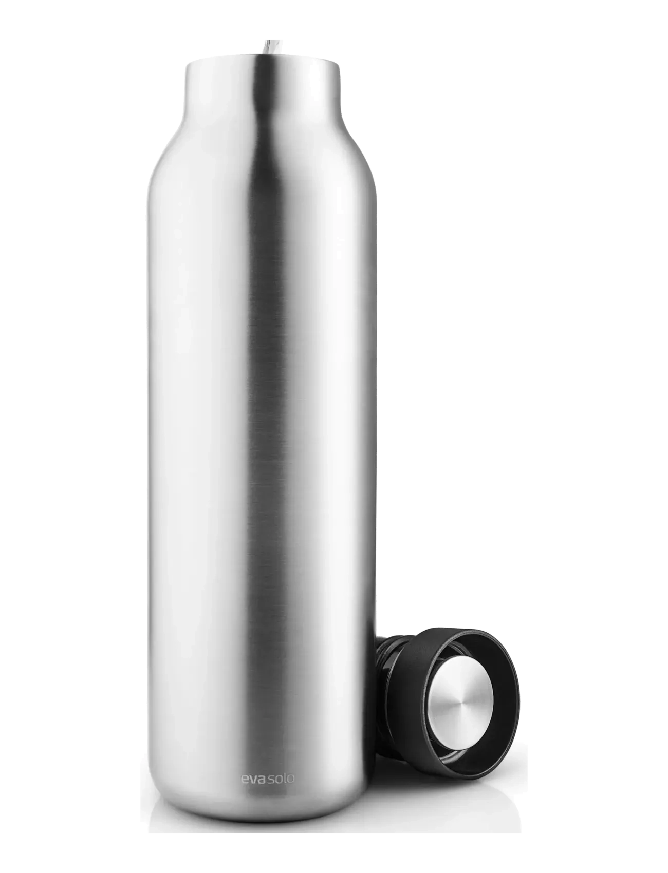 Eva Solo - Urban thermo flask 0,7 l  Steel/Black - termoflasker - black, steel - 3
