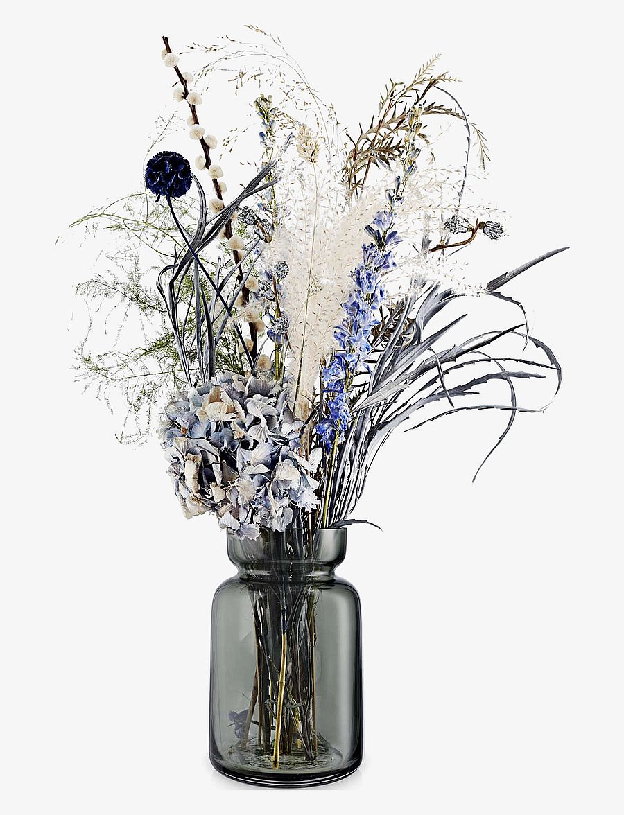 Eva Solo - Silhouette glass vase H18.5 - vasen - smoked - 4