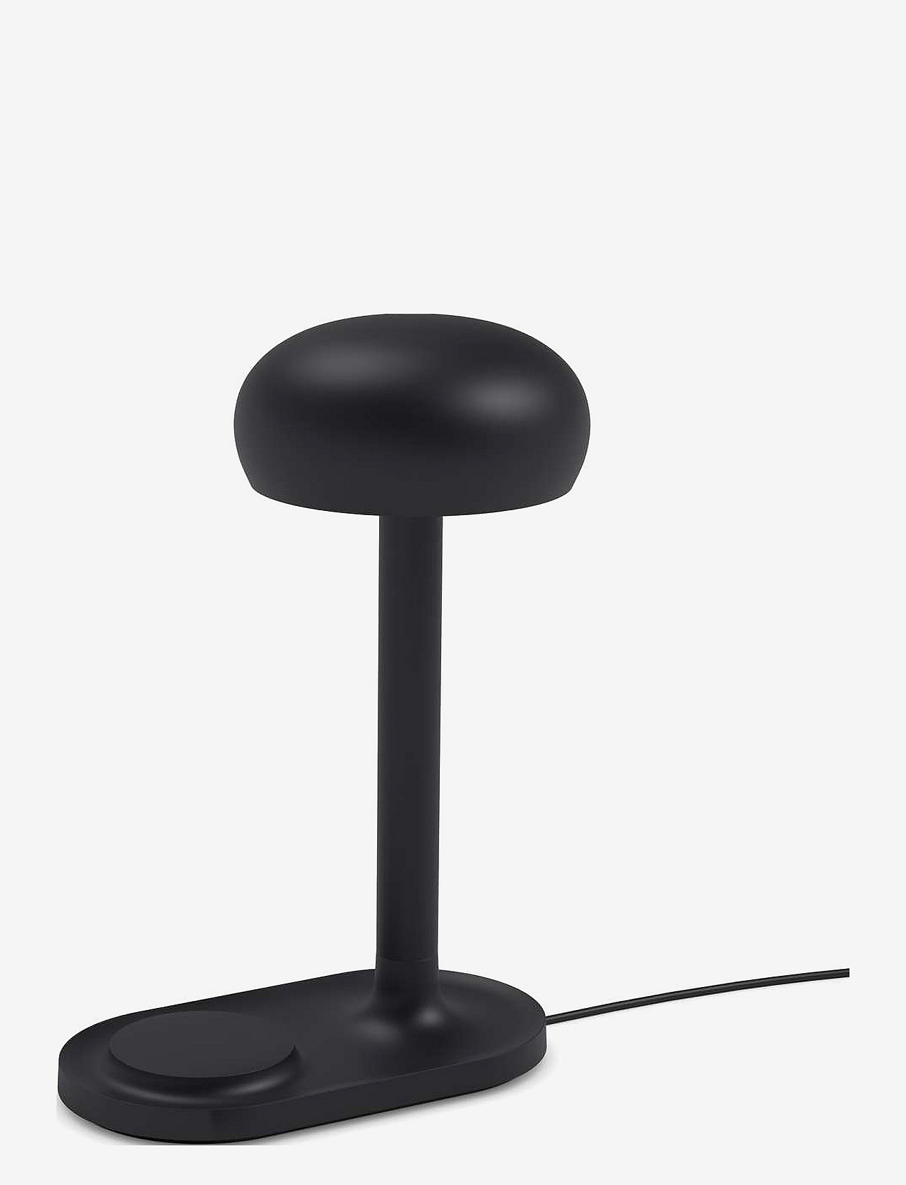 Eva Solo - Emendo lampe med Qi trådløs oplader Black - black - 1