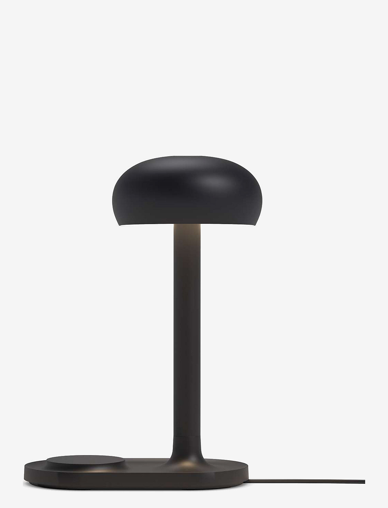 Eva Solo - Emendo lampe med Qi trådløs oplader Black - black - 2