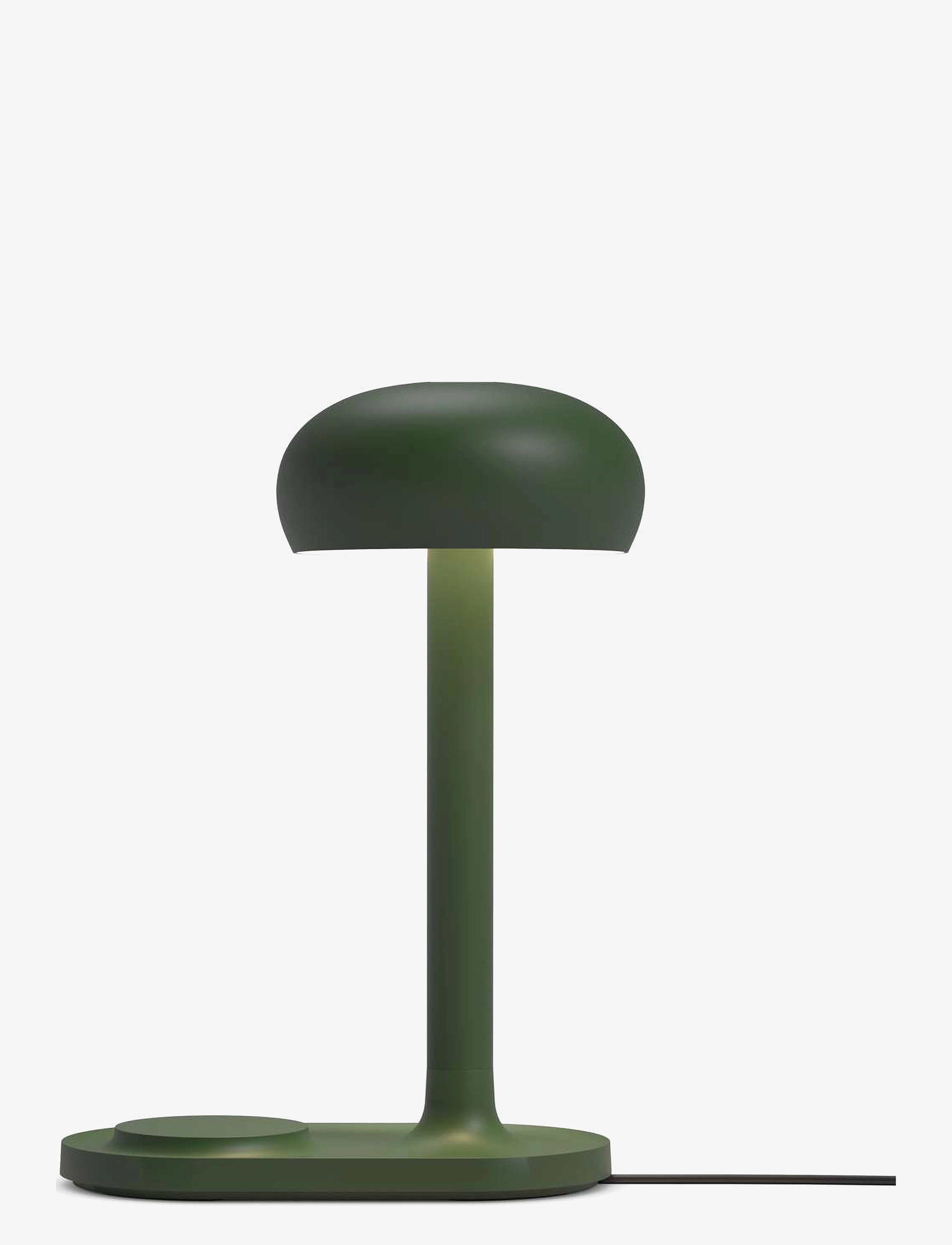 Eva Solo - Emendo lampe med Qi trådløs oplader Emerald - emerald green - 2