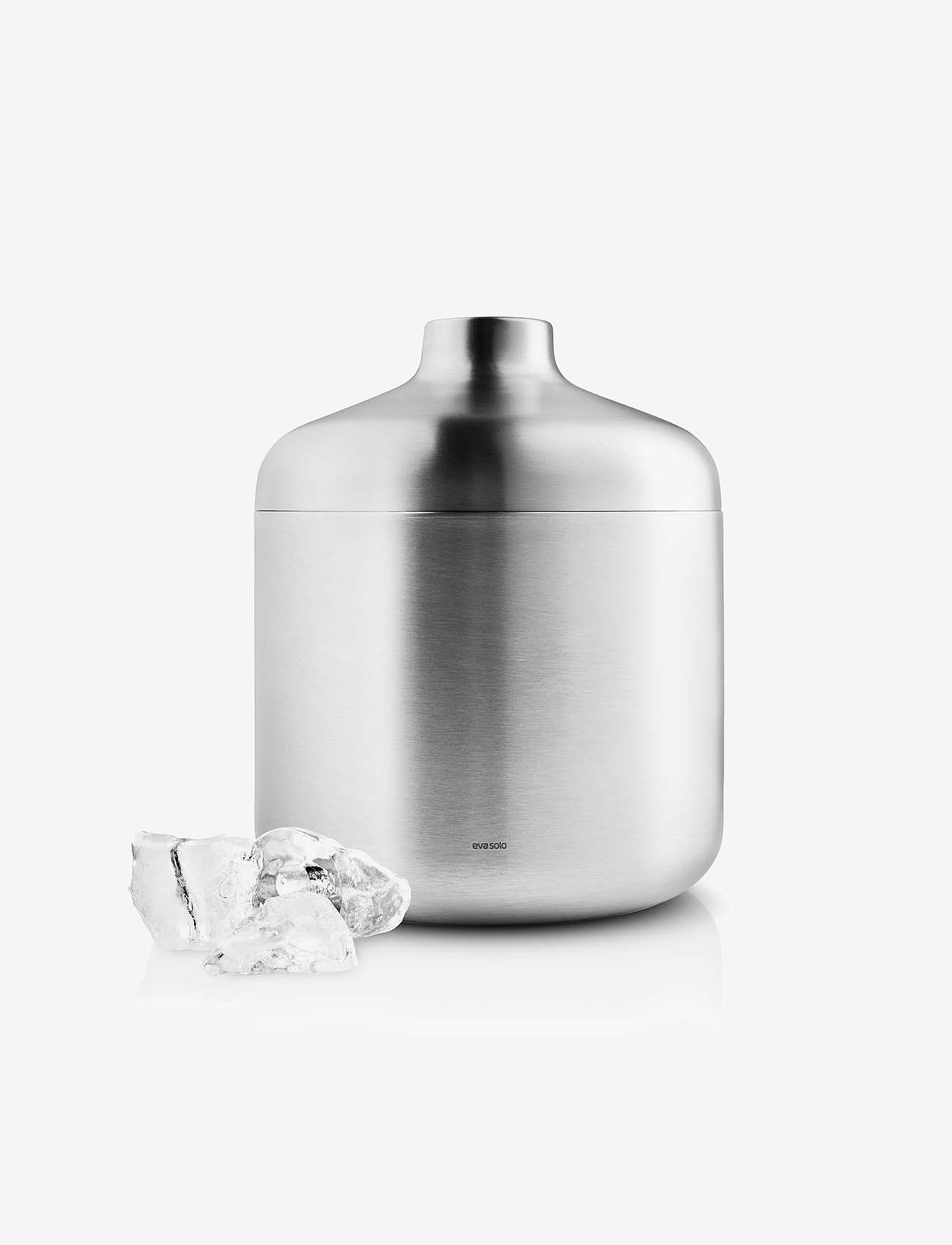 Eva Solo - Liquid Lounge Isolerad ishink med sked - köp efter pris - brushed steel - 2