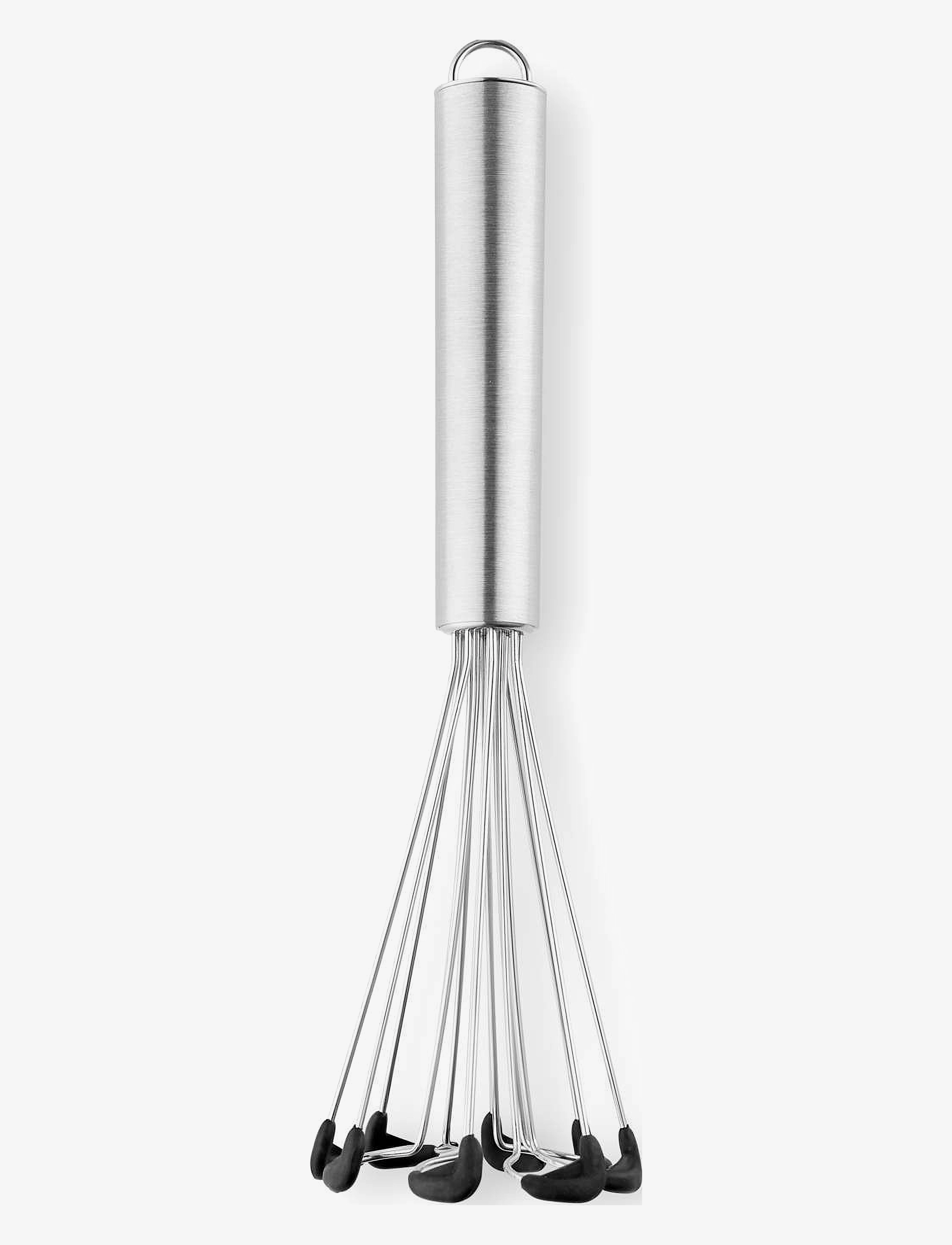 Eva Trio Visp m/silikon 30 cm - Visper - STAINLESS STEEL / silver