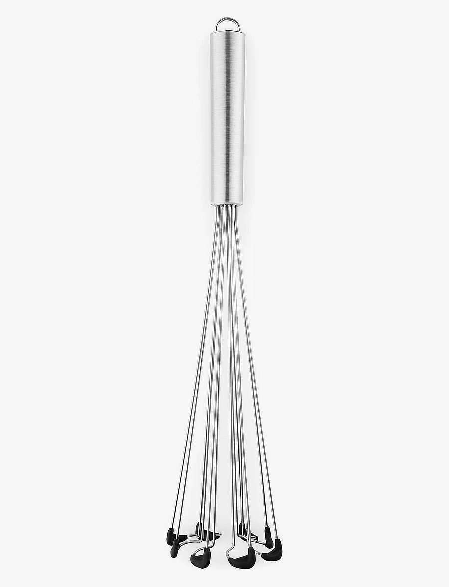 Eva Trio - Whisk with silicone 30 cm - schneebesen - stainless steel - 0