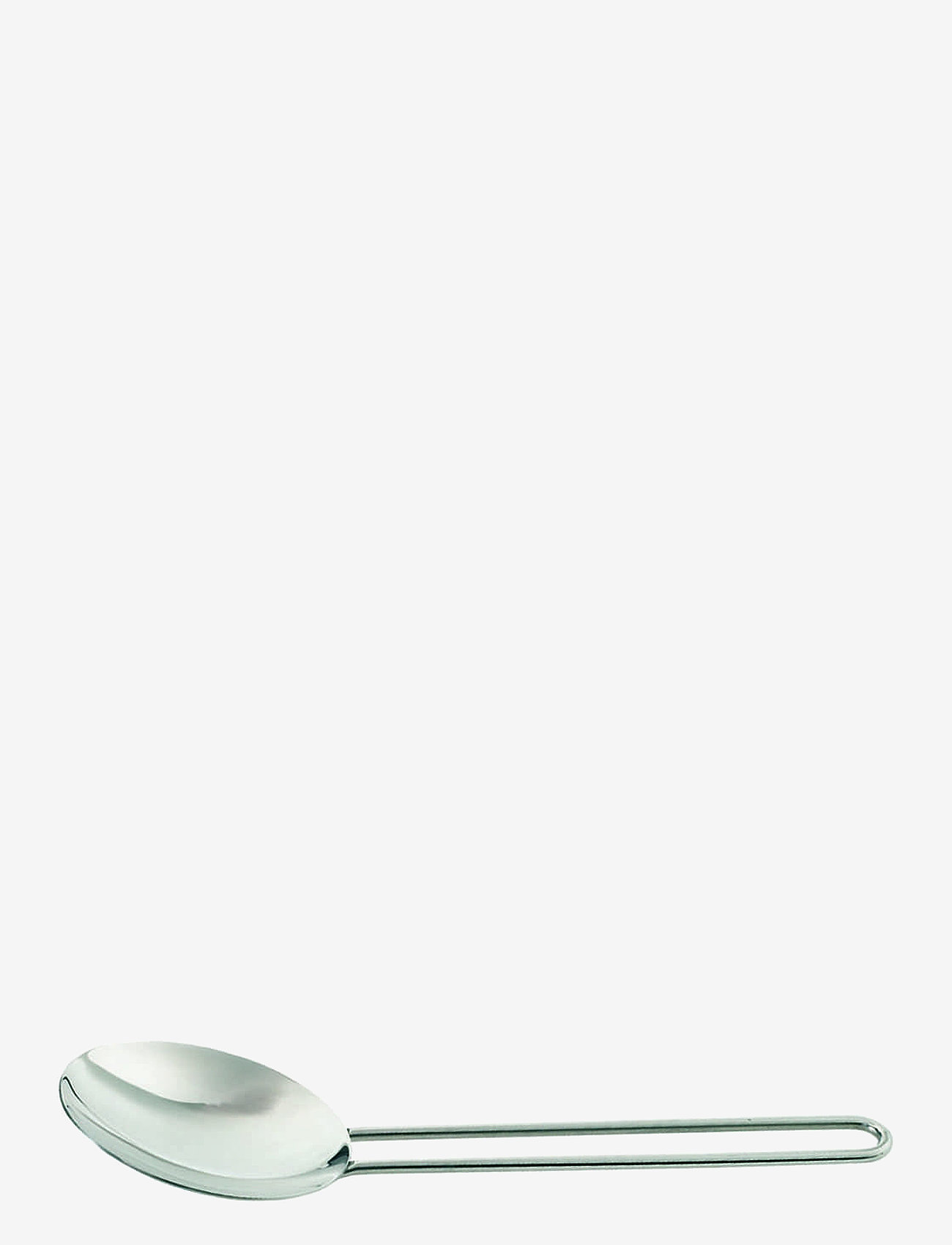 Eva Trio - Serving spoon small Stainless steel - serving spoons - stainless steel - 0