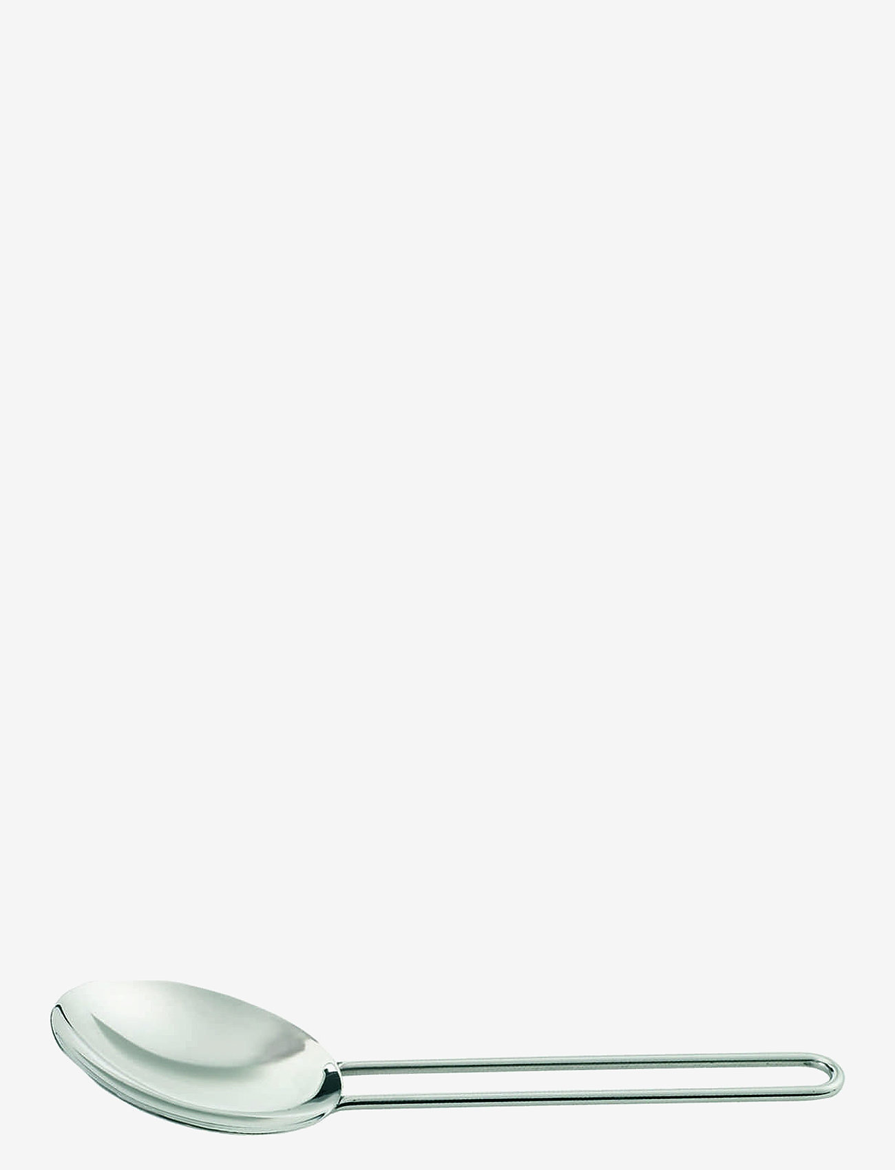 Eva Trio - Serving spoon large Stainless steel - löffel & schöpflöffel - stainless steel - 0