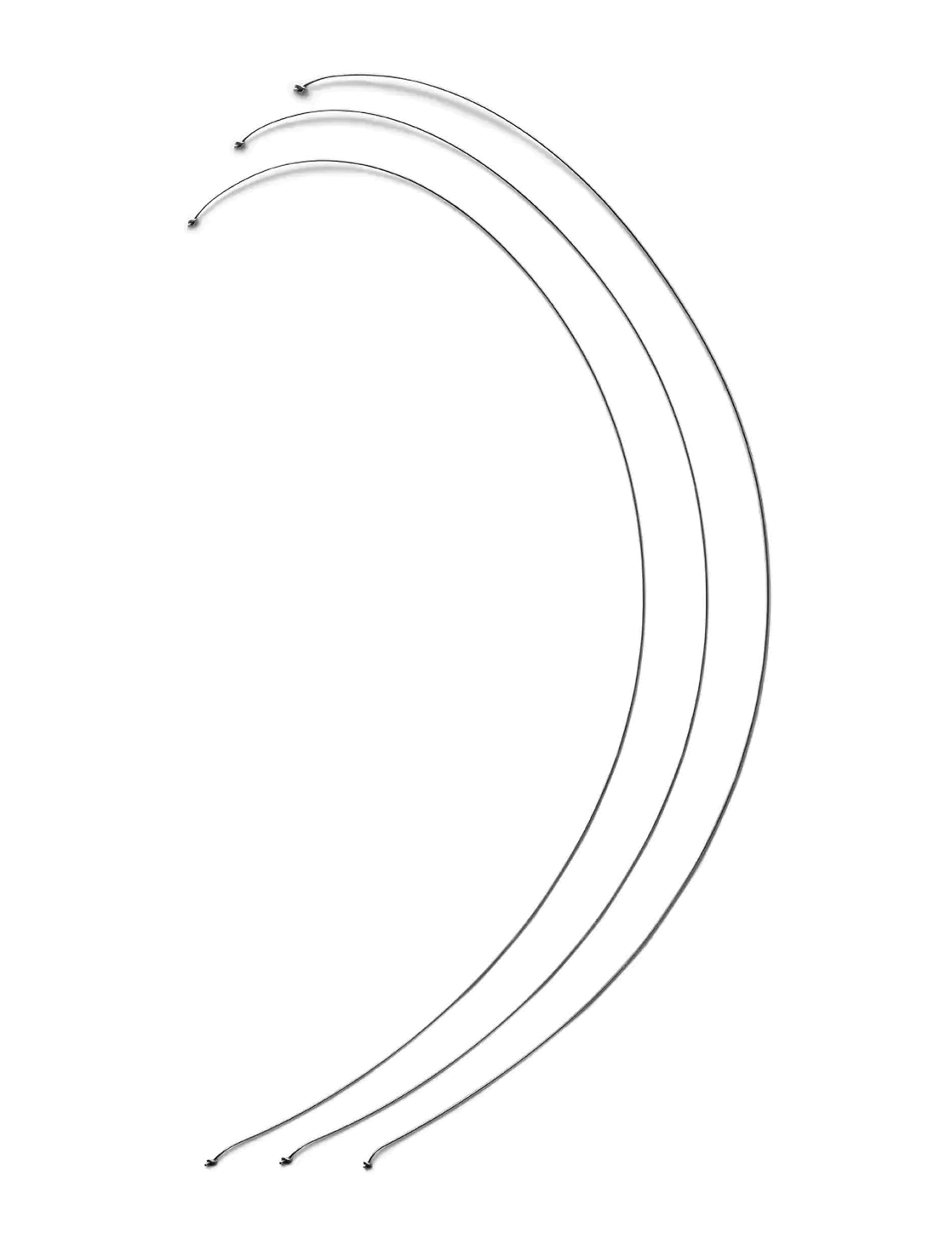 Eva Trio 3 Cheesewires for cheesse wire slicer 118455 - Kitchen - BRUSHED STEEL / grey