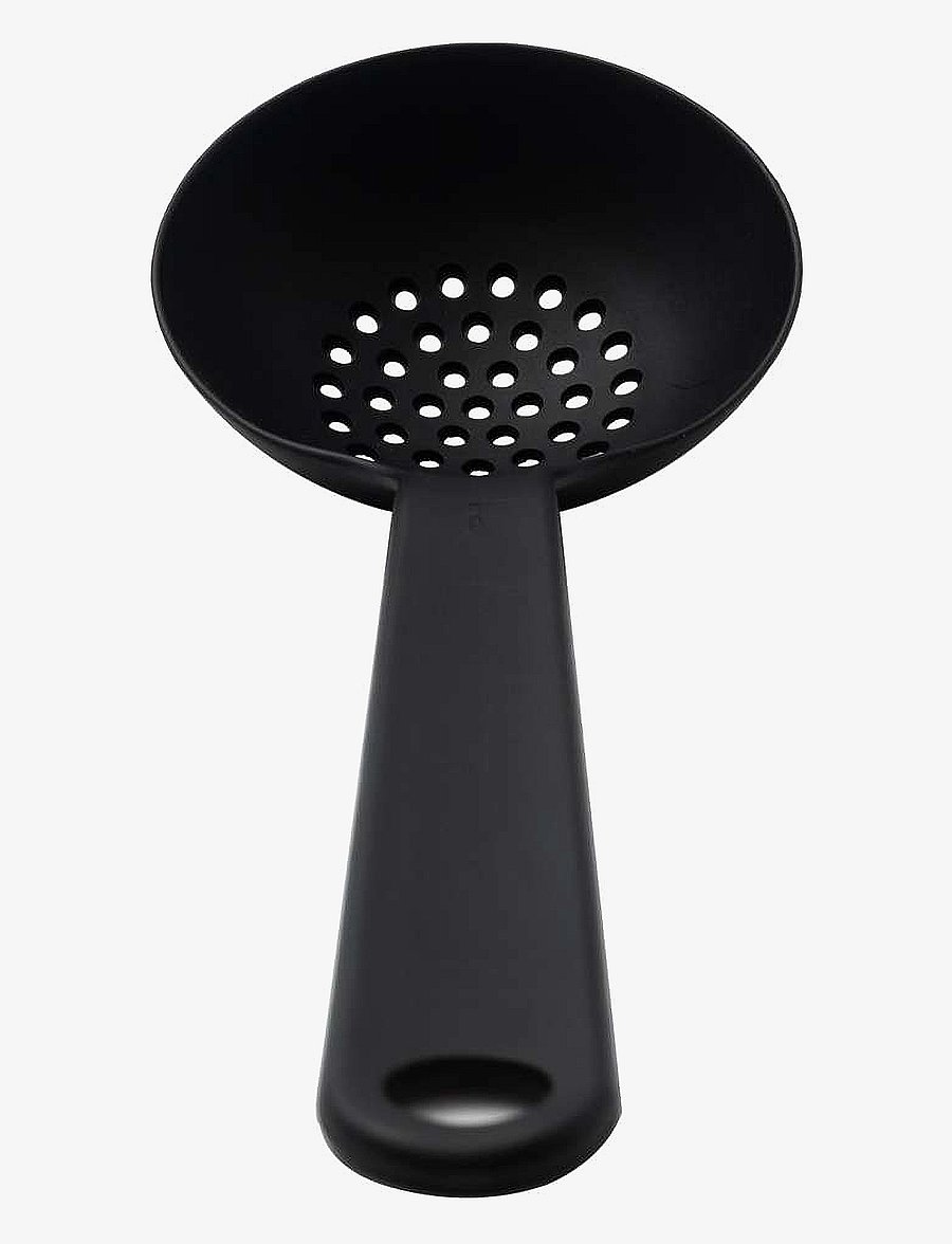 Eva Trio - Ladle with holes Nylon - löffel & schöpflöffel - black - 2