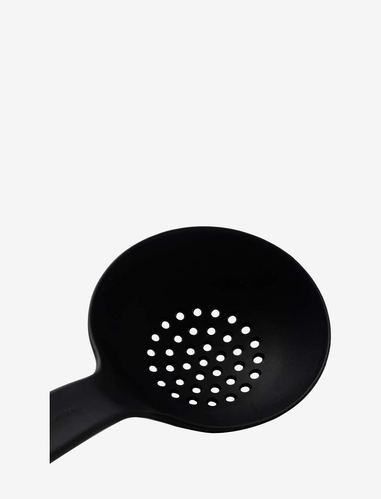 Eva Trio - Ladle with holes Nylon - Šaukštai ir samčiai - black - 3