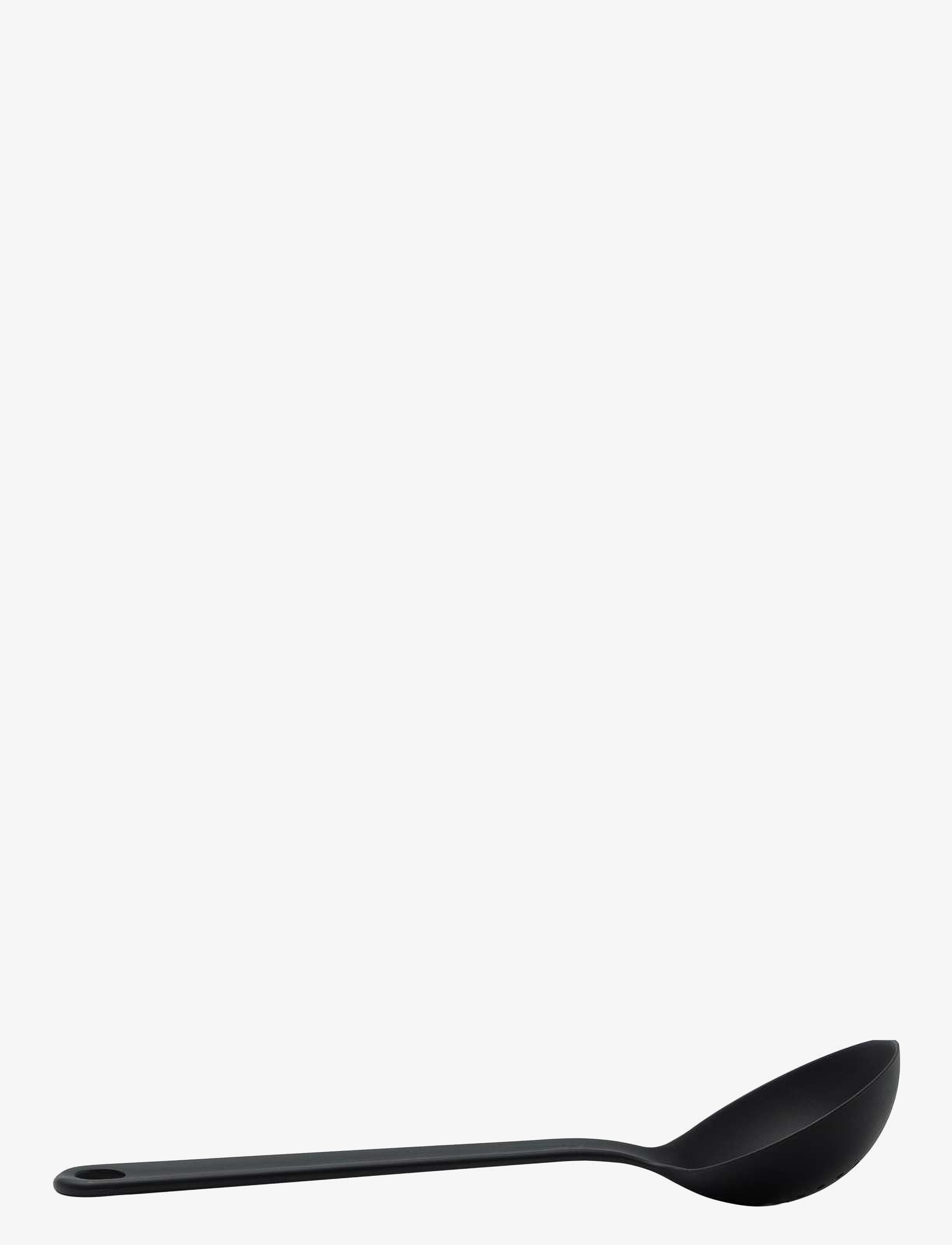Eva Trio - Ladle with holes Nylon - lusikat & kauhat - black - 4