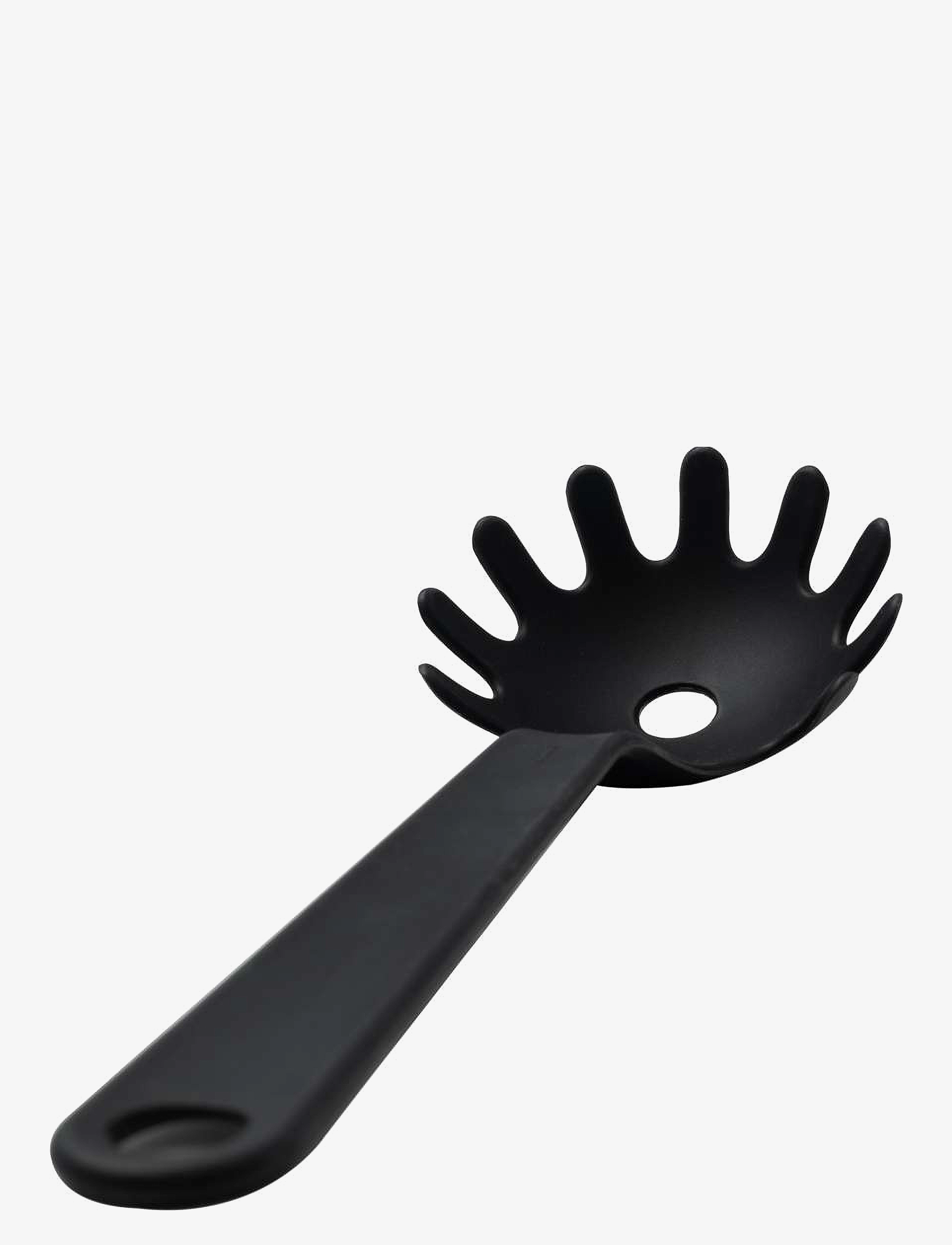 Eva Trio - Spaghetti spoon Nylon - spoons, scoops & ladels - black - 1