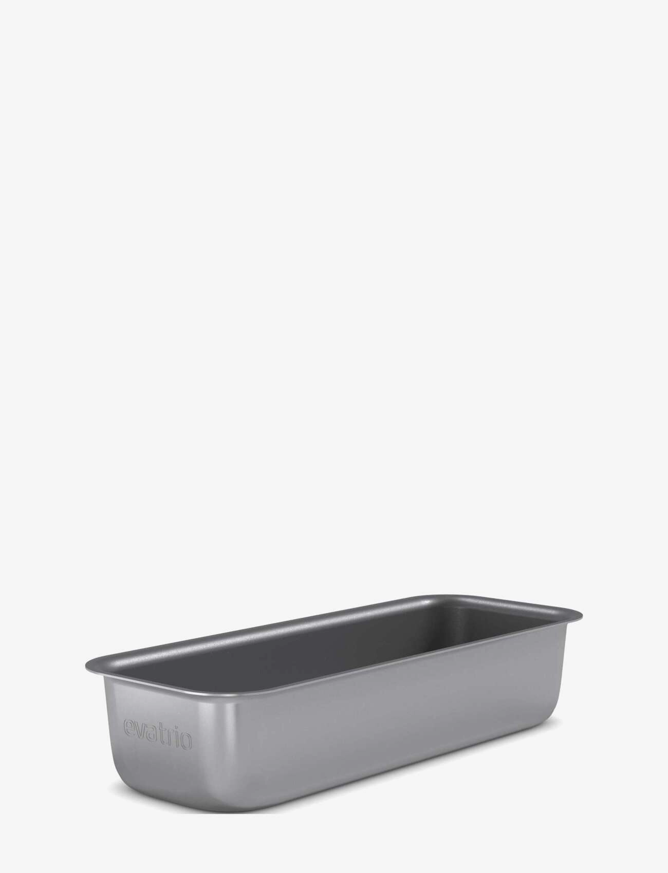 Eva Trio Professionel Brød/Kageform 1,35 L Keramisk Slip-Let , Loaf Tins, Grå, Str: 1.35L
