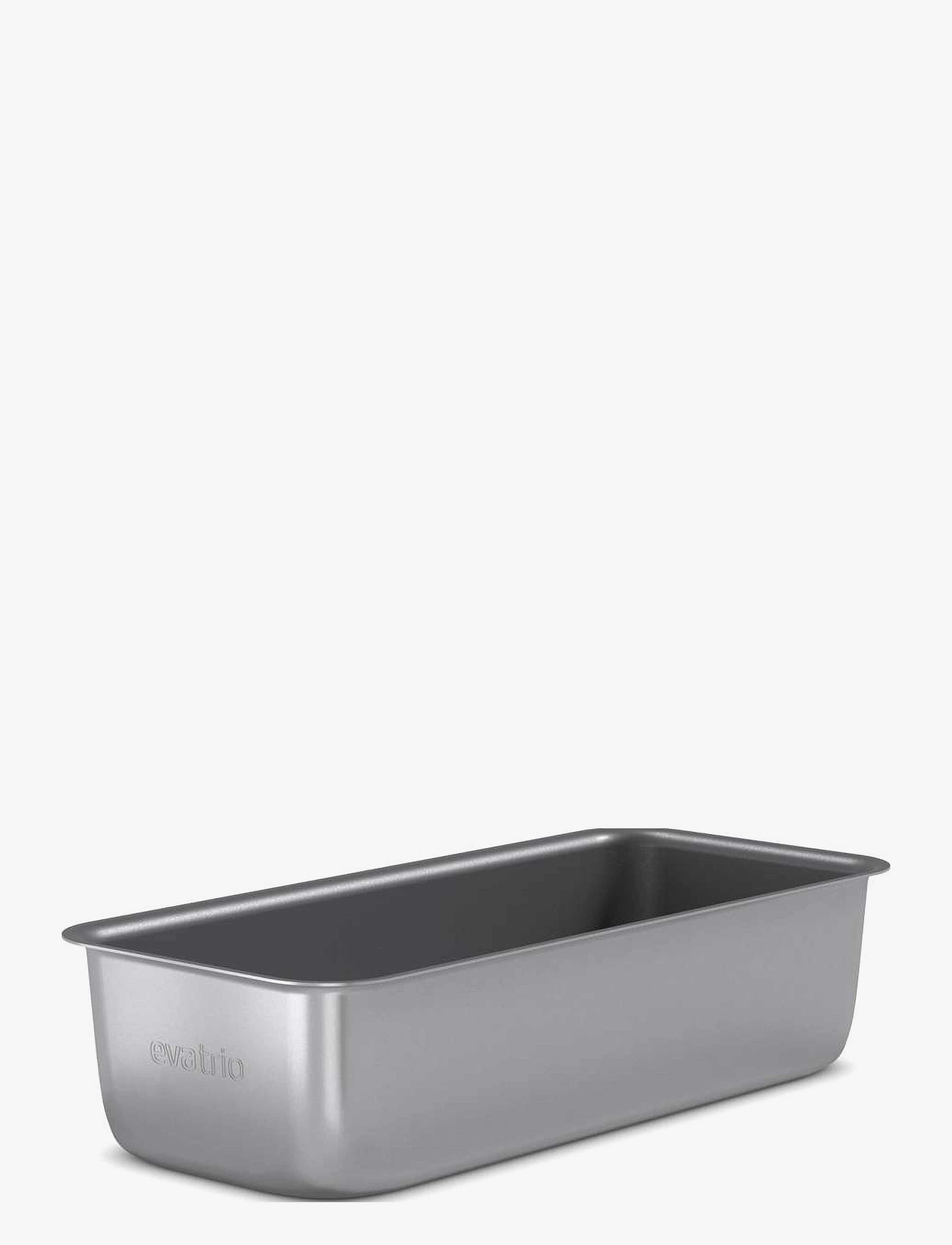 Eva Trio Professionel Brød/Kageform 3,0 L Keramisk Slip-Let , Loaf Tins, Grå, Str: 3.3L