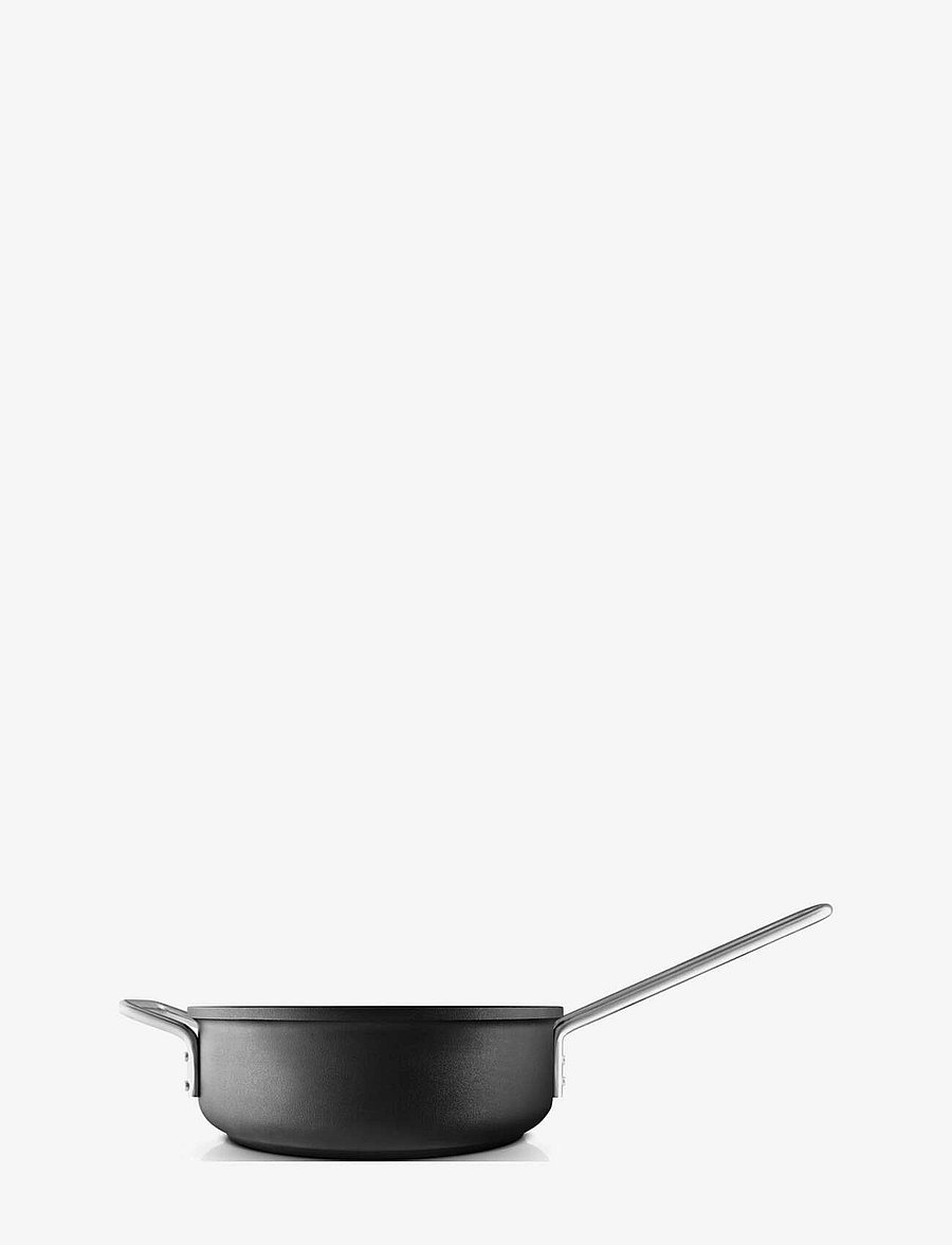 Eva Trio - Professional Sauté pan 24 cm ceramic Slip-Let® coating - black - 0