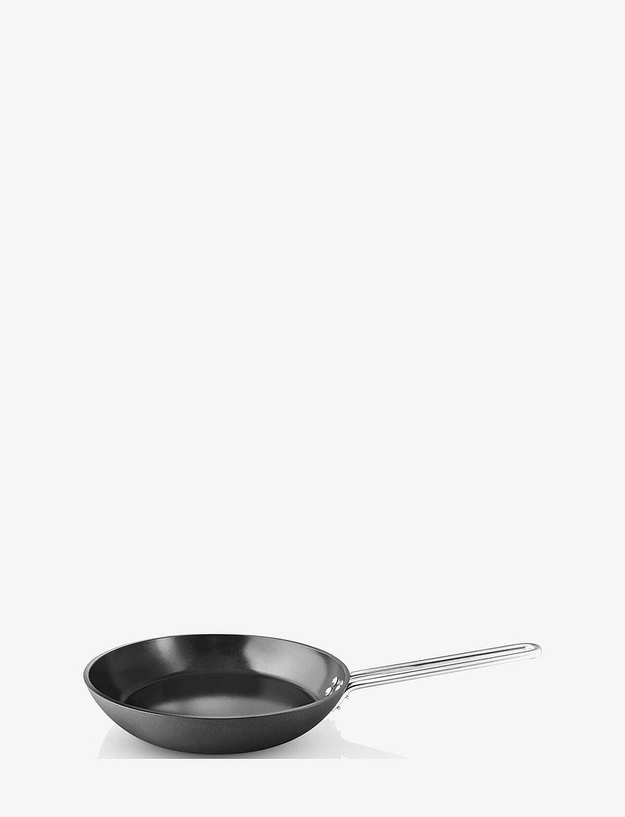 Eva Trio - Professional Frying pan 28 cm ceramic Slip-Let® coating - black - 0