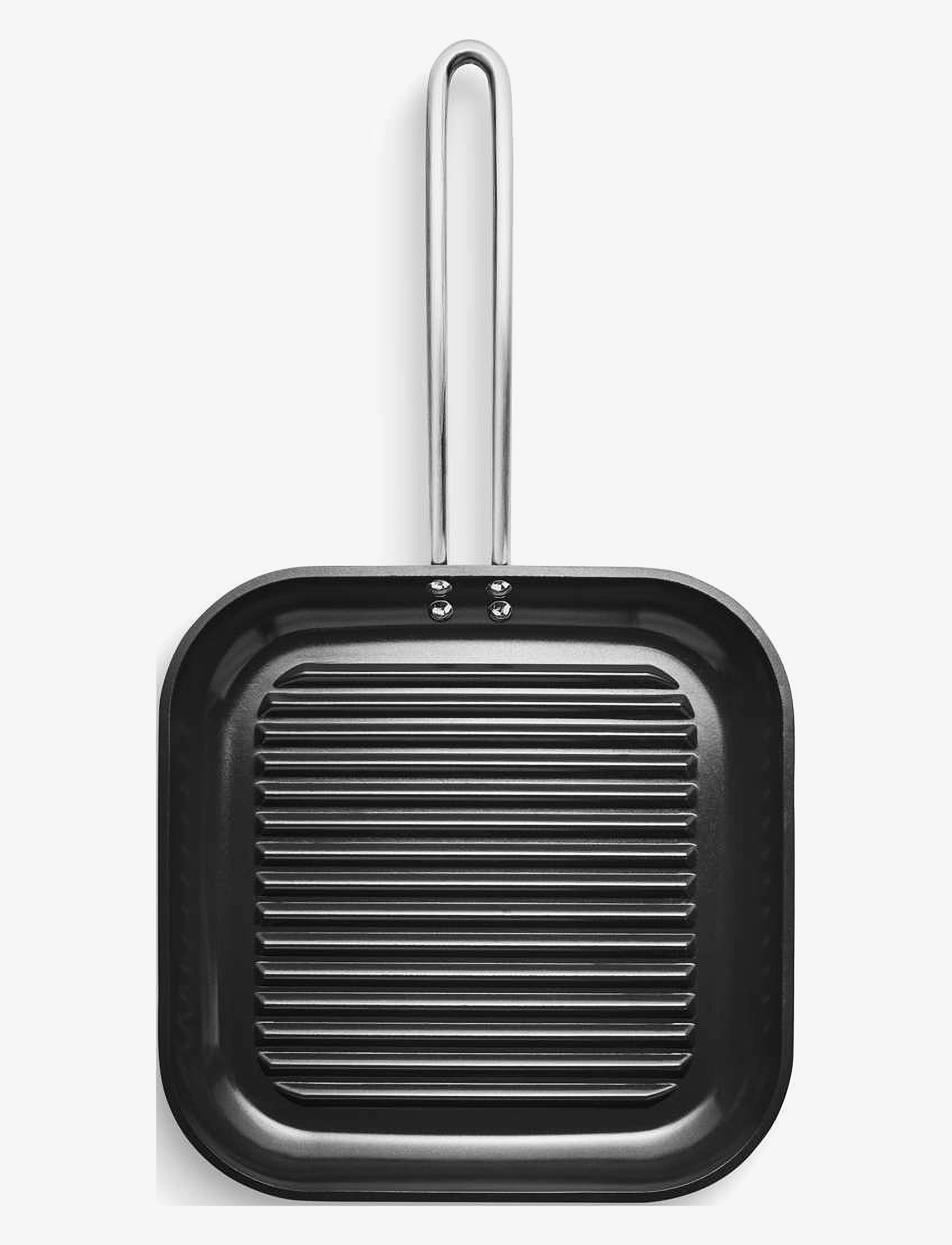 Eva Trio - Professional Grill pan 28x28 cm ceramic Slip-Let® coating - black - 1