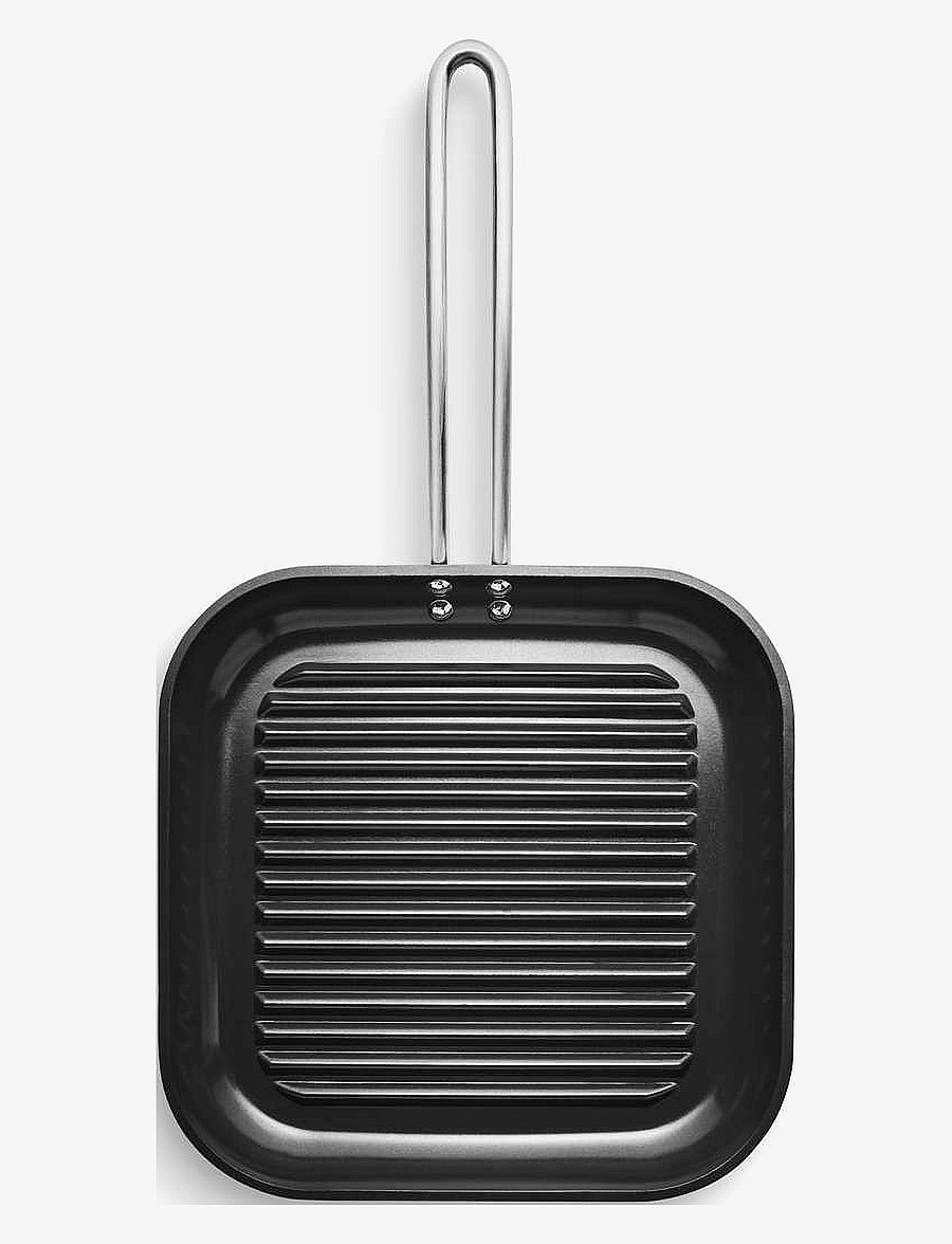 Eva Trio - Professional Grill pan 28x28 cm ceramic Slip-Let® coating - black - 1