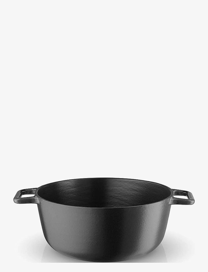 Eva Trio - Cast Iron Pot 4.0 l 24 cm - black - 1