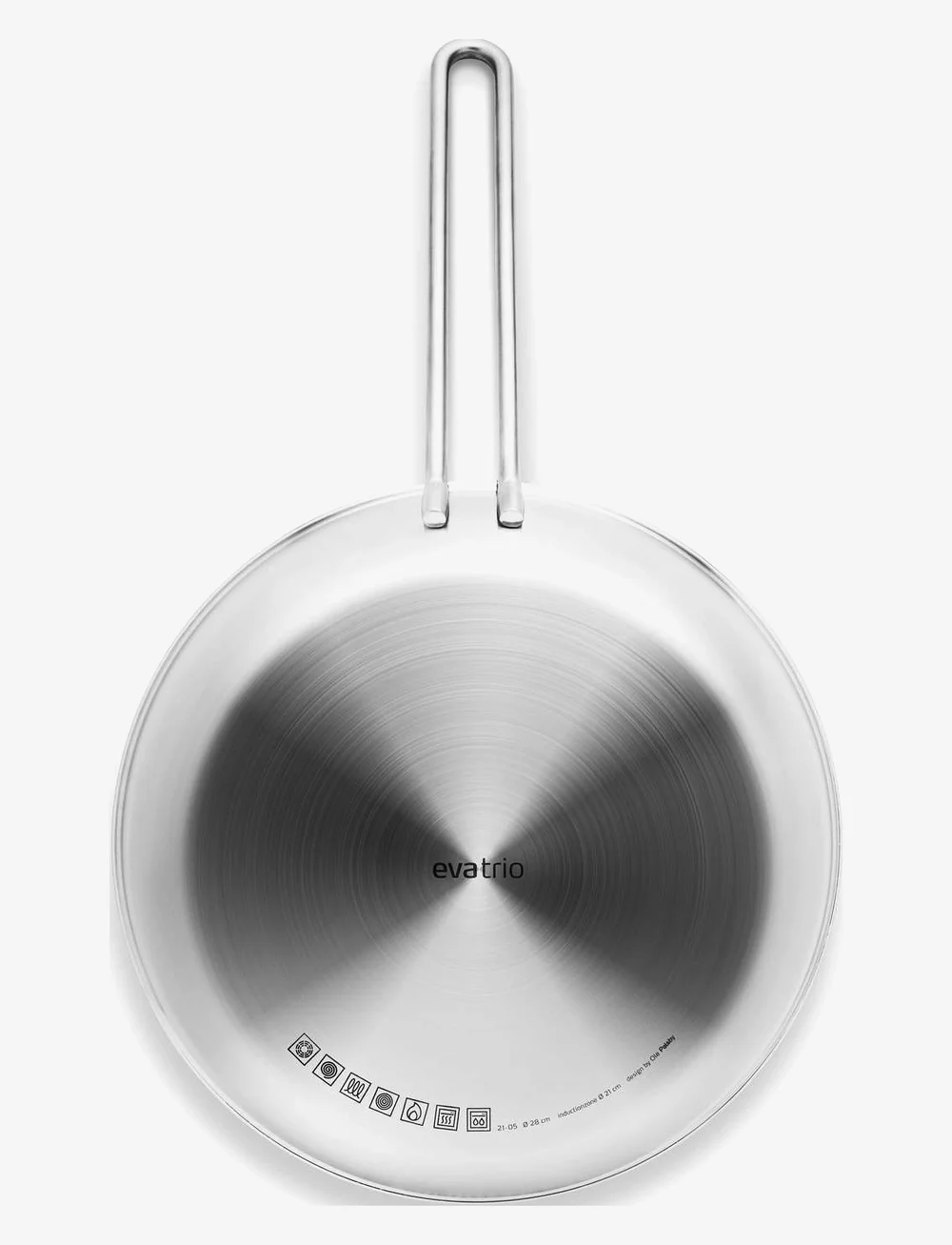 Eva Trio - Multi Frying pan 28 cm Mosaic ceramic Slip-Let® coating - bratpfannen - stainless steel - 3