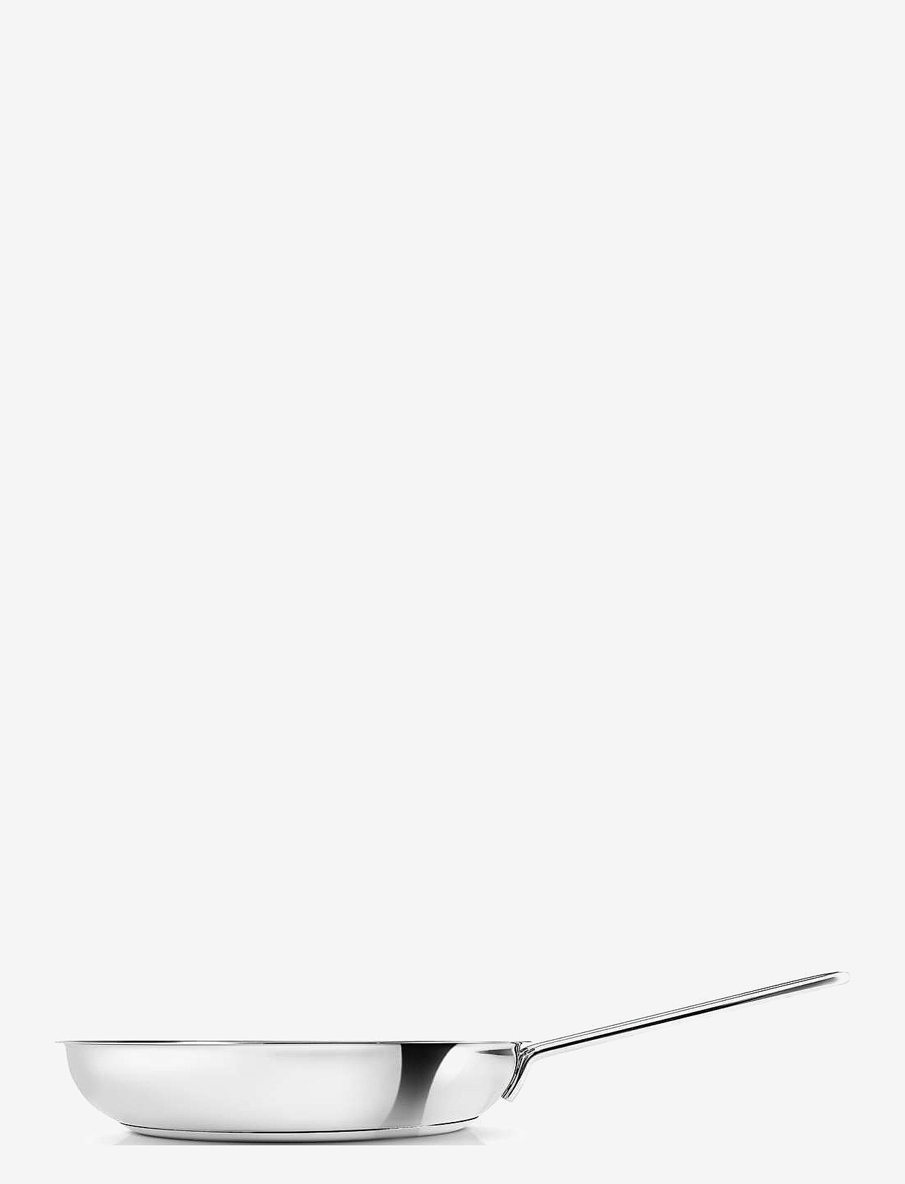 Eva Trio - Stainless steel Frying pan 28 cm Mosaic ceramic Slip-Let® coating - frying pans & skillets - polished steel - 1