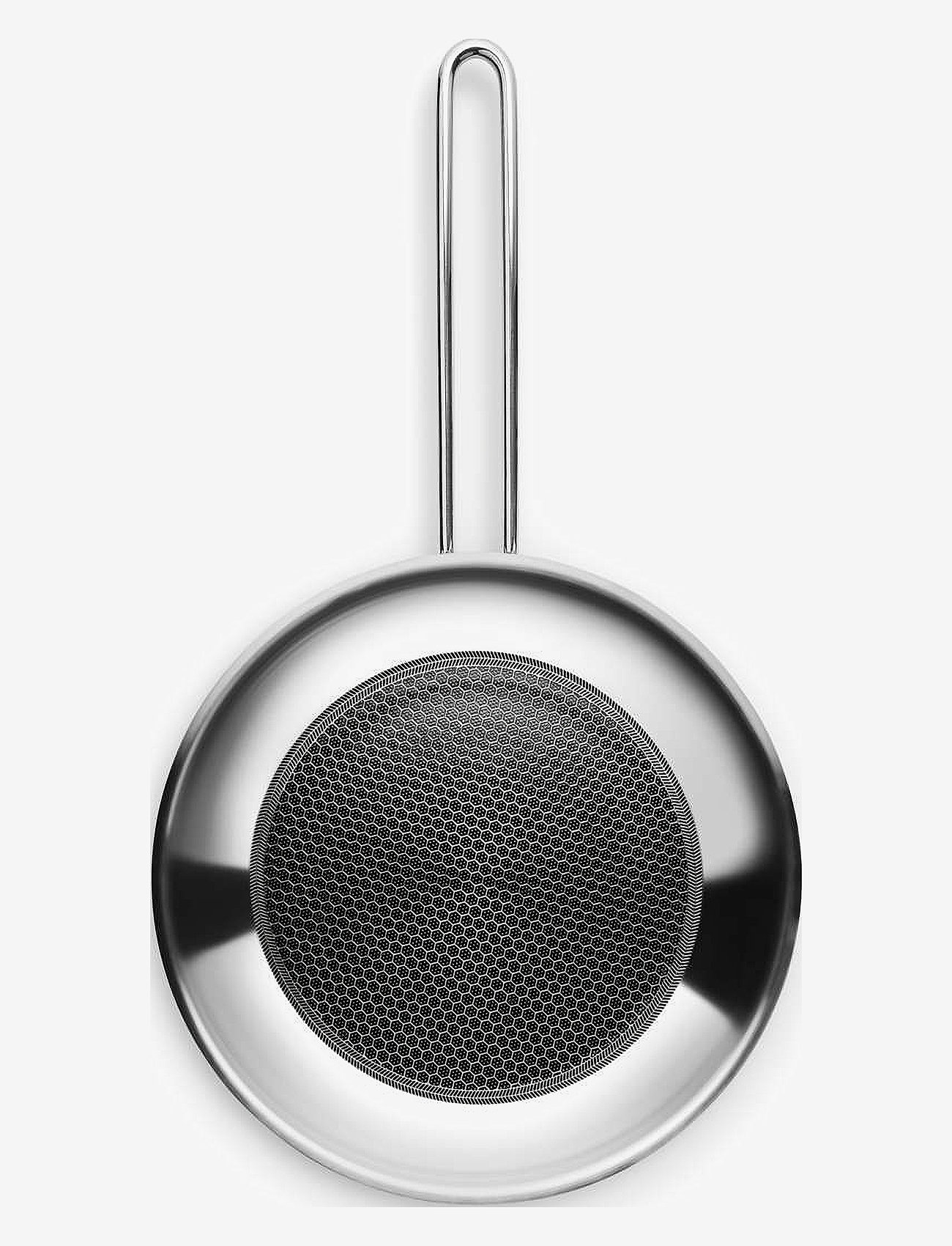 Eva Trio - Stainless steel Frying pan 28 cm Mosaic ceramic Slip-Let® coating - frying pans & skillets - polished steel - 2